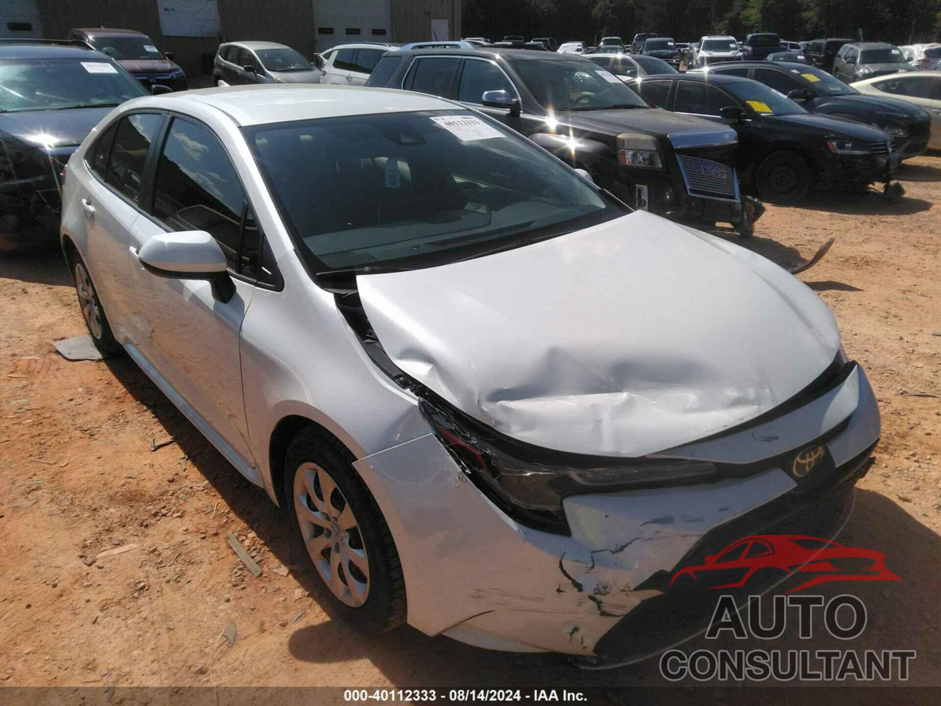 TOYOTA COROLLA 2020 - JTDEPRAE6LJ010952