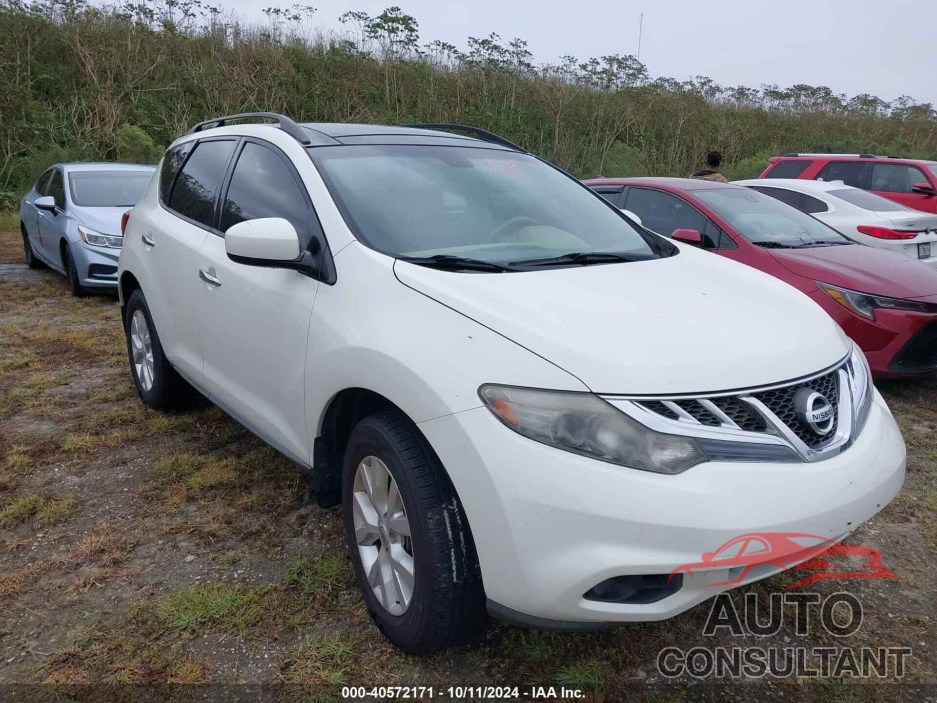 NISSAN MURANO 2014 - JN8AZ1MU1EW416337