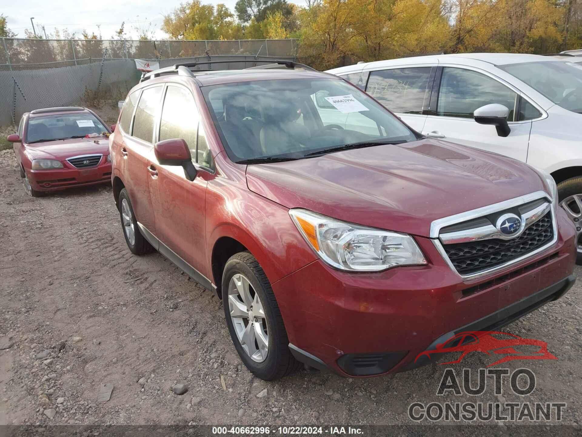 SUBARU FORESTER 2016 - JF2SJADC1GH545170