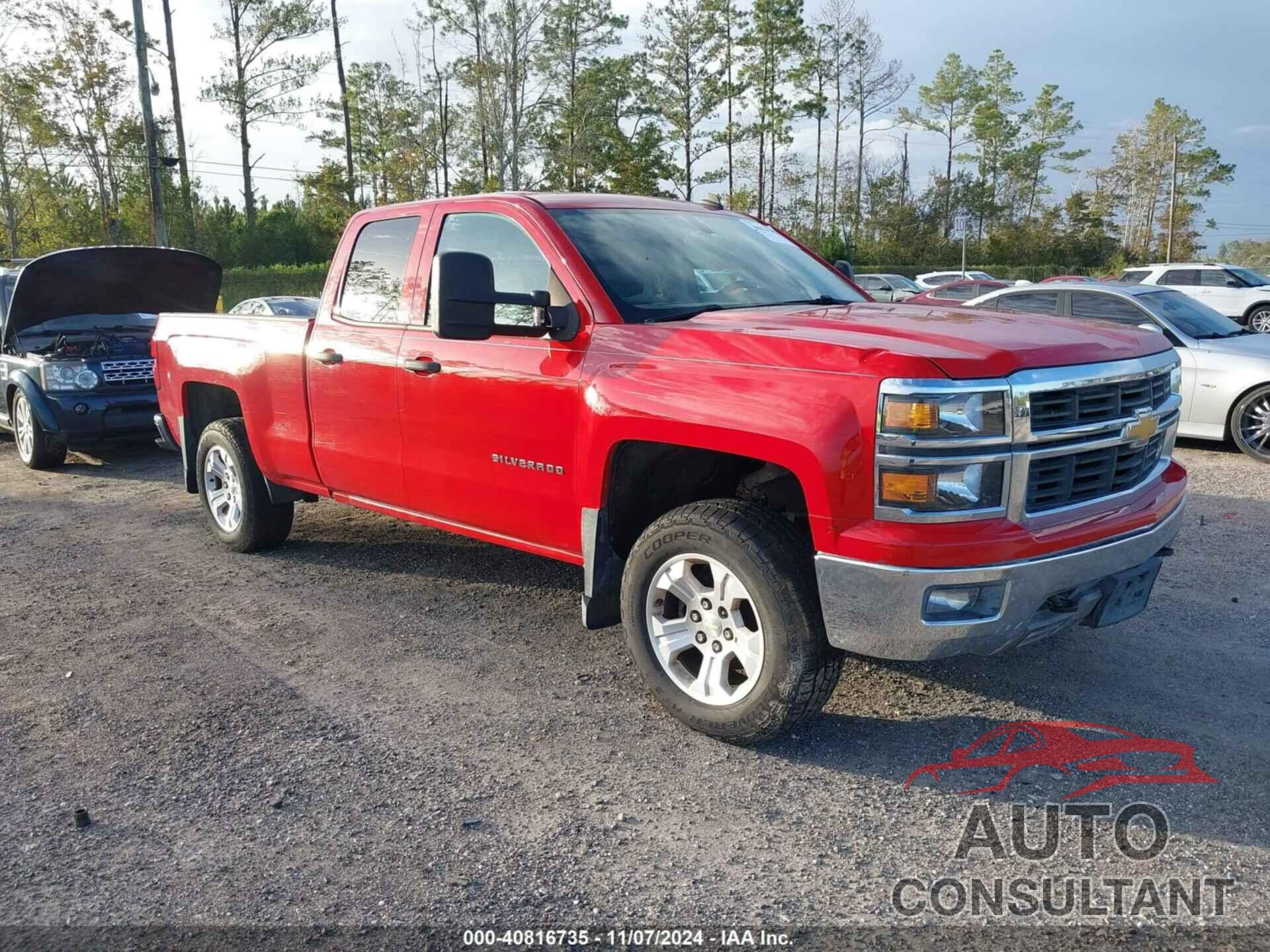 CHEVROLET SILVERADO 1500 2014 - 1GCVKREH2EZ165554