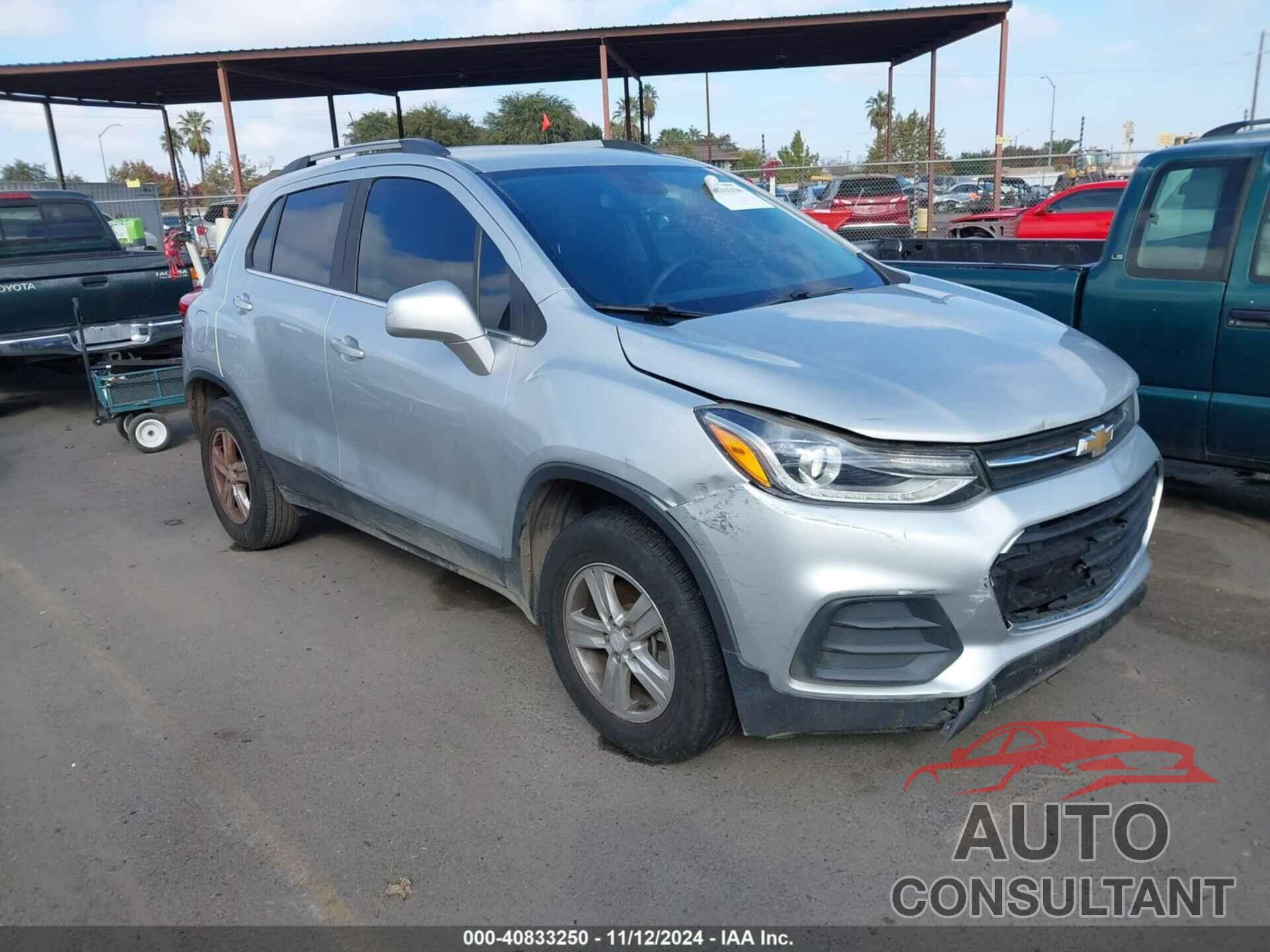 CHEVROLET TRAX 2017 - 3GNCJPSB8HL233373