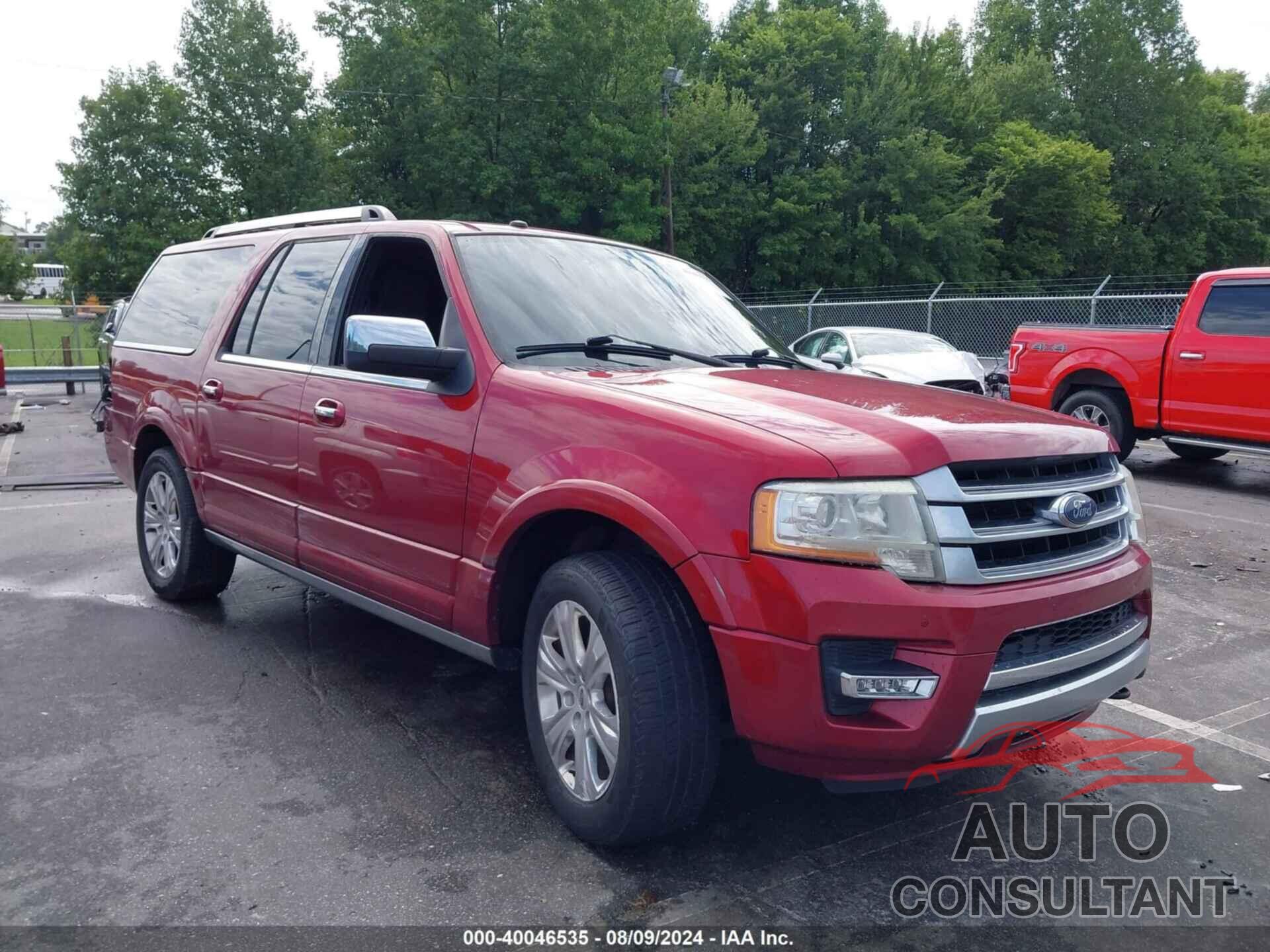 FORD EXPEDITION EL 2016 - 1FMJK1LT3GEF44415