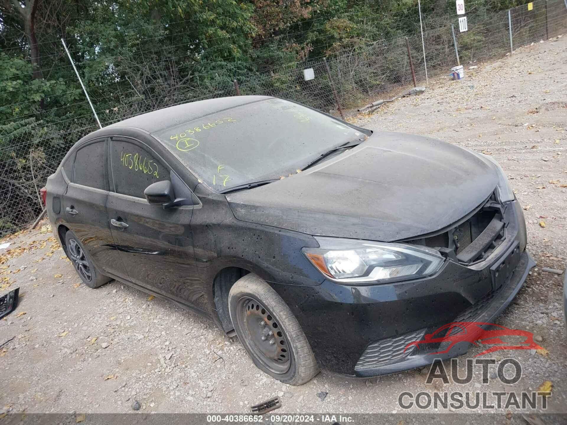 NISSAN SENTRA 2017 - 3N1AB7AP1HY211540