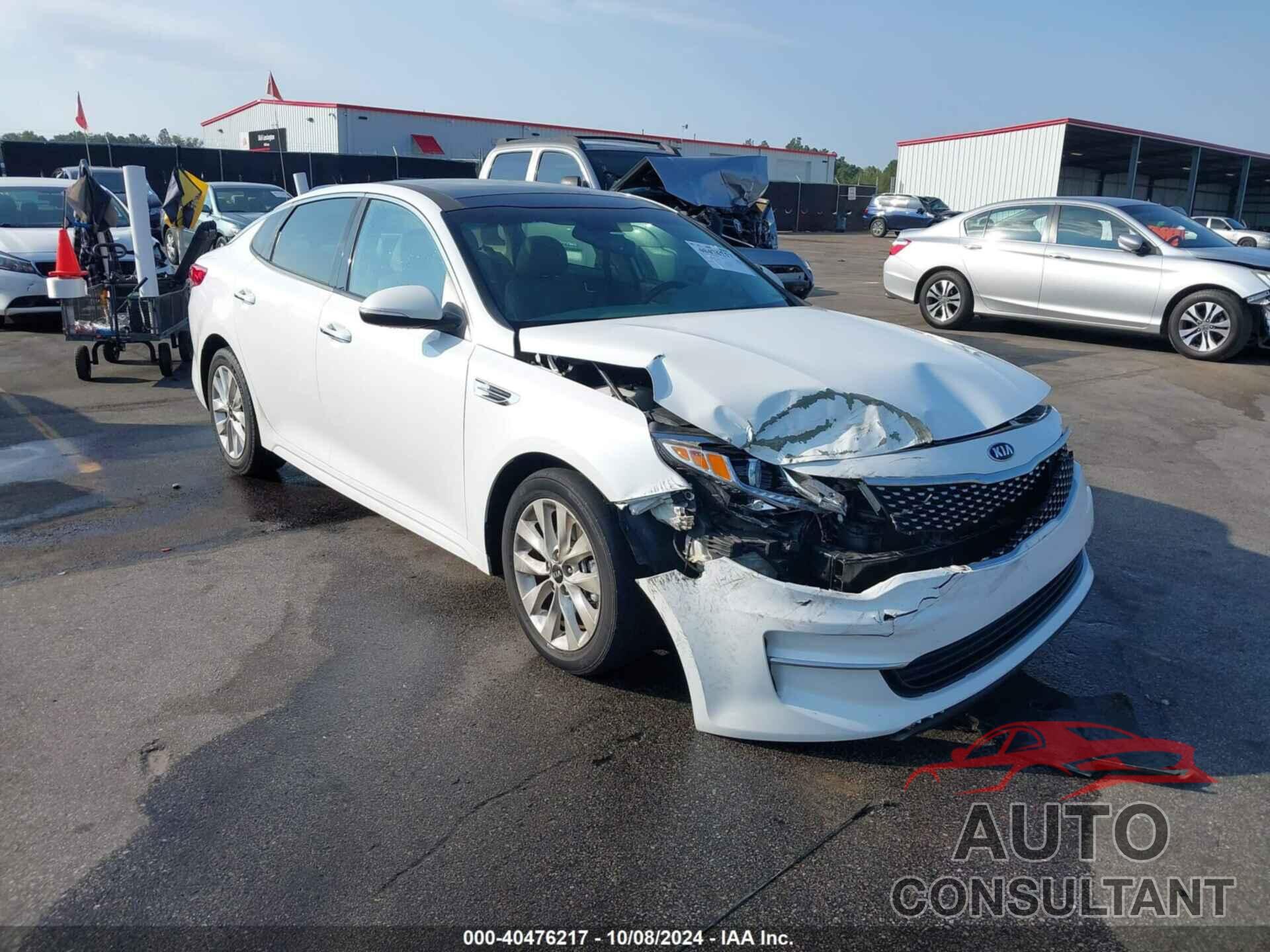 KIA OPTIMA 2016 - 5XXGU4L37GG012672