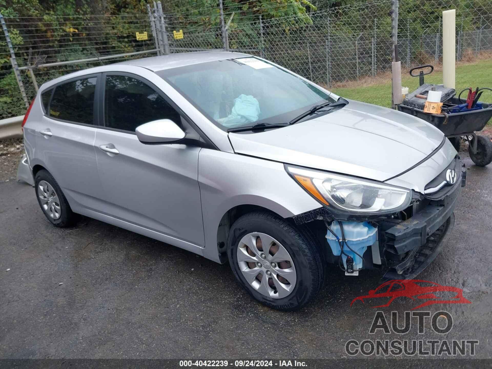 HYUNDAI ACCENT 2016 - KMHCT5AEXGU252039