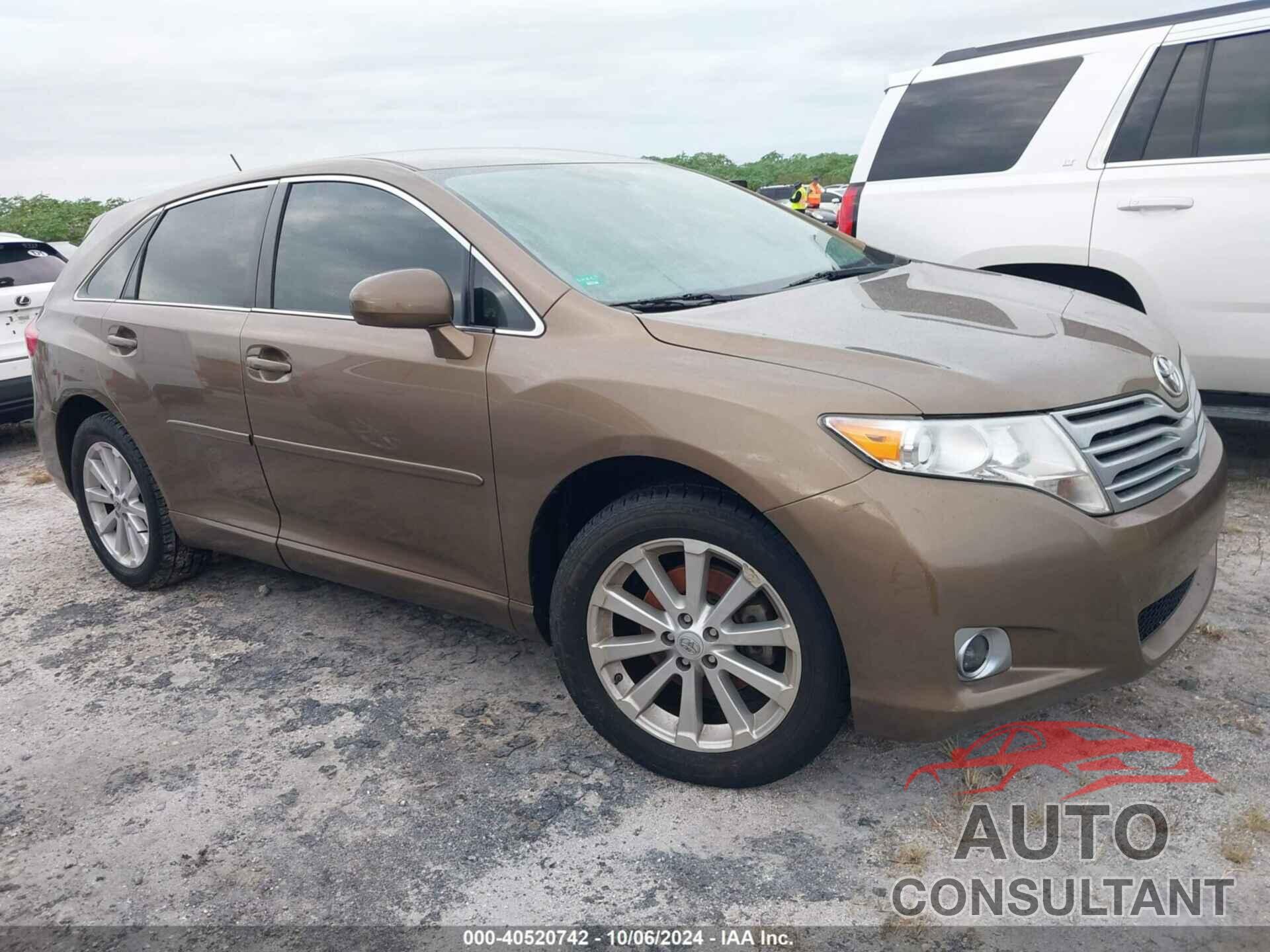 TOYOTA VENZA 2009 - 4T3ZE11A69U010594