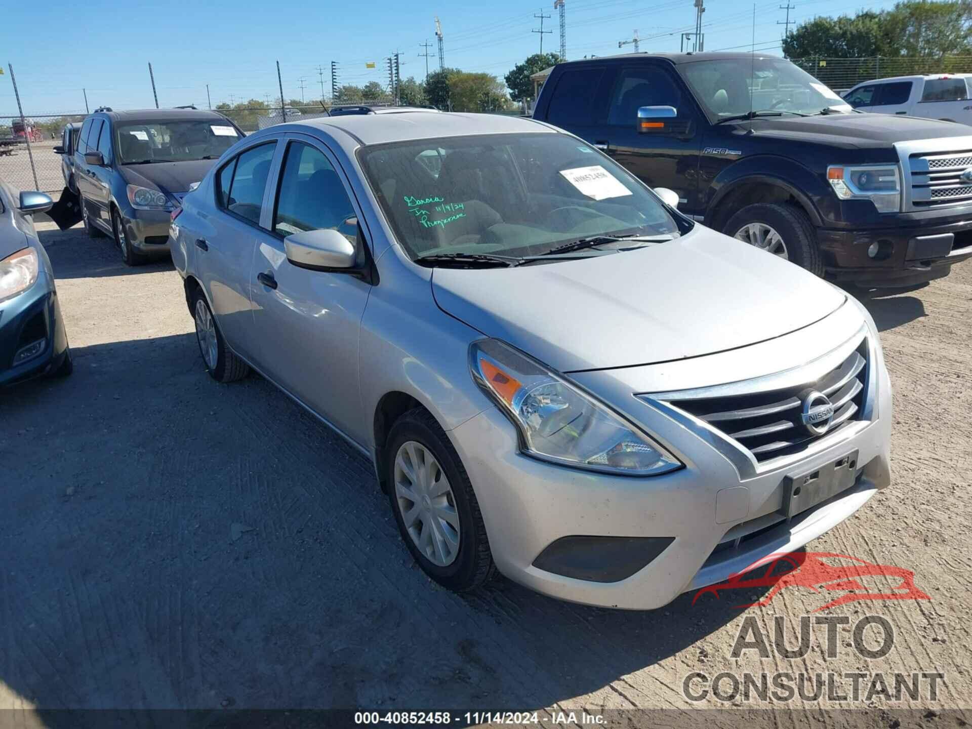 NISSAN VERSA 2019 - 3N1CN7AP2KL830054