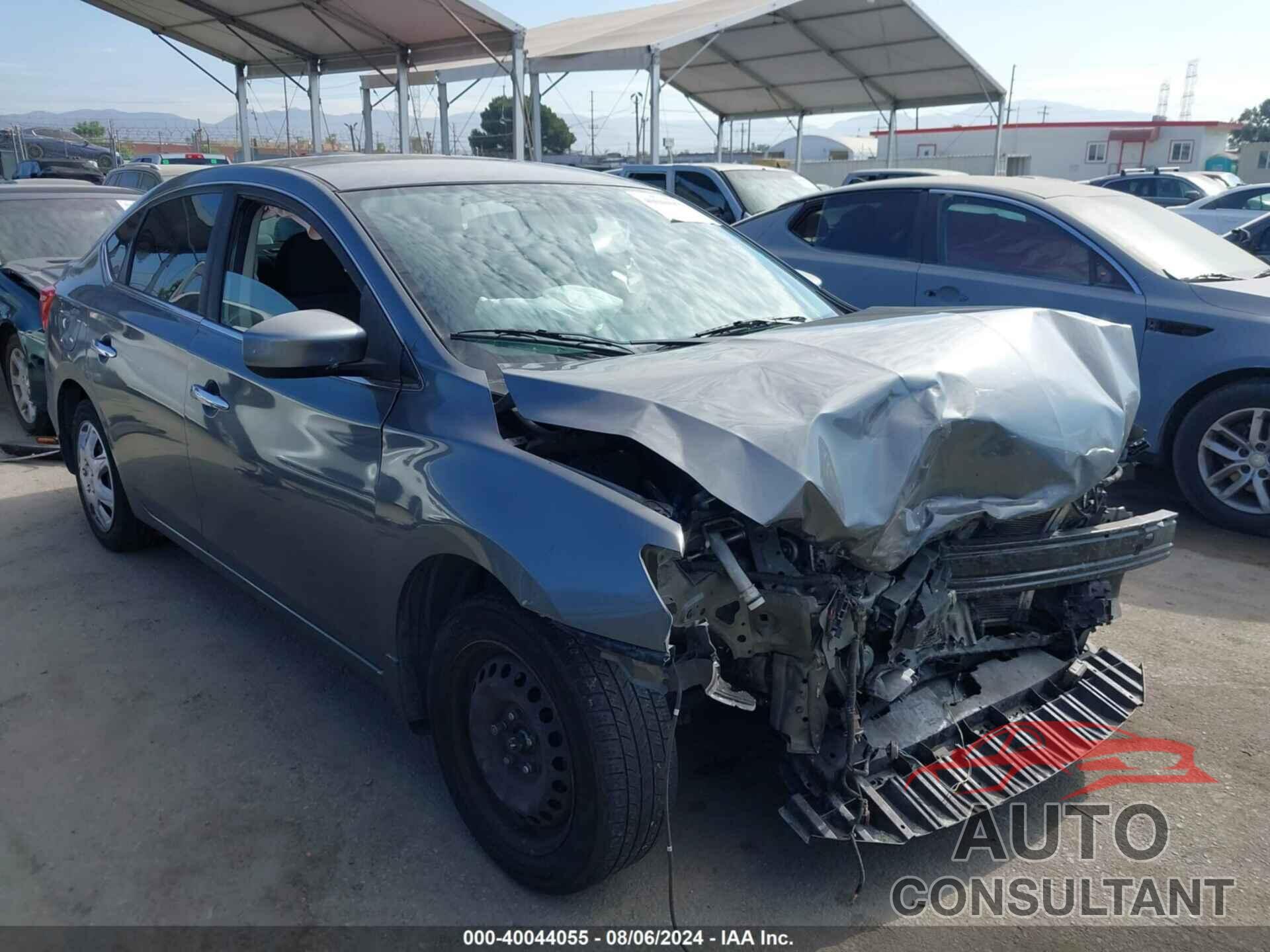 NISSAN SENTRA 2018 - 3N1AB7AP3JY207138