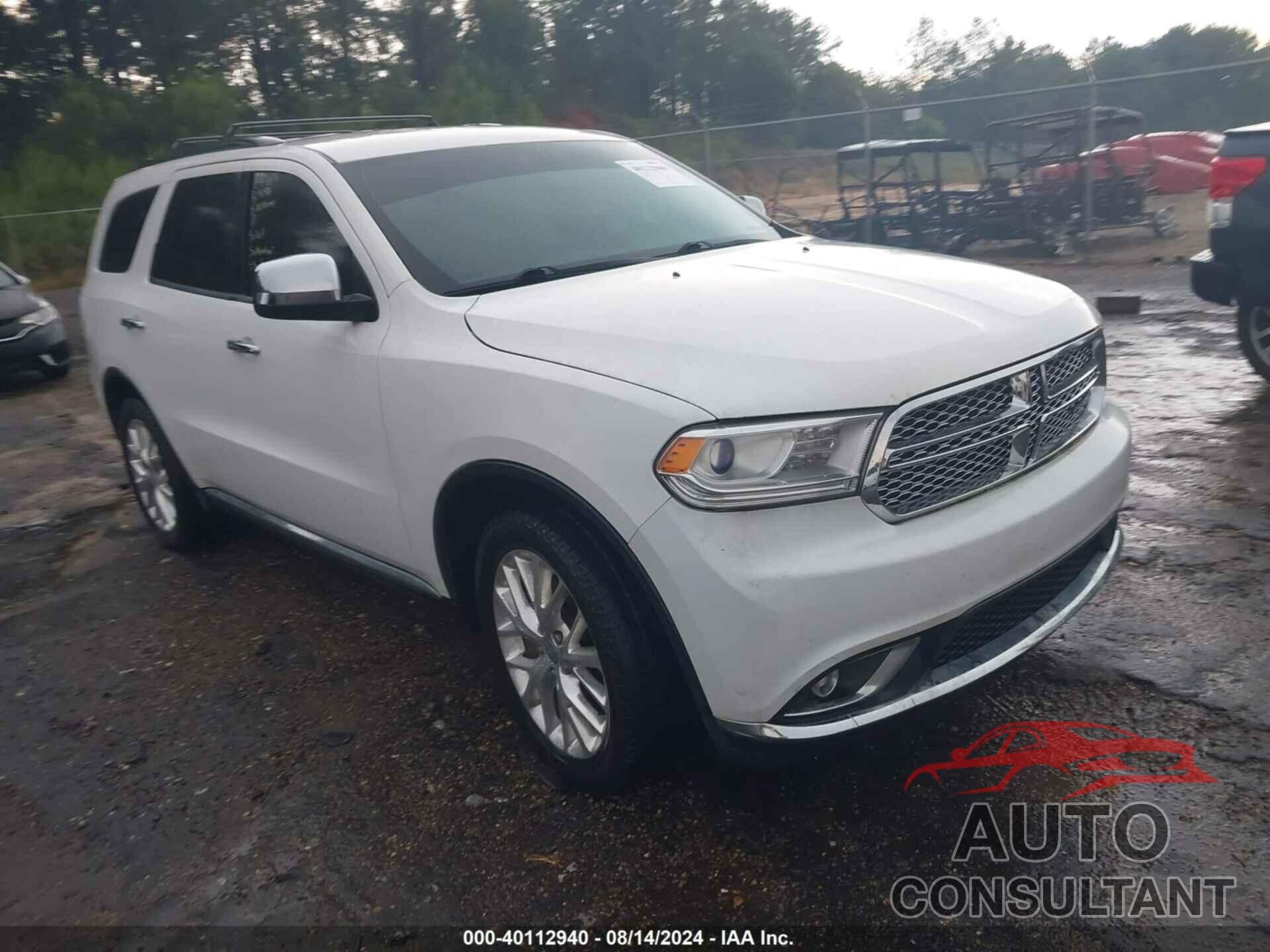 DODGE DURANGO 2016 - 1C4RDHAG2GC424293