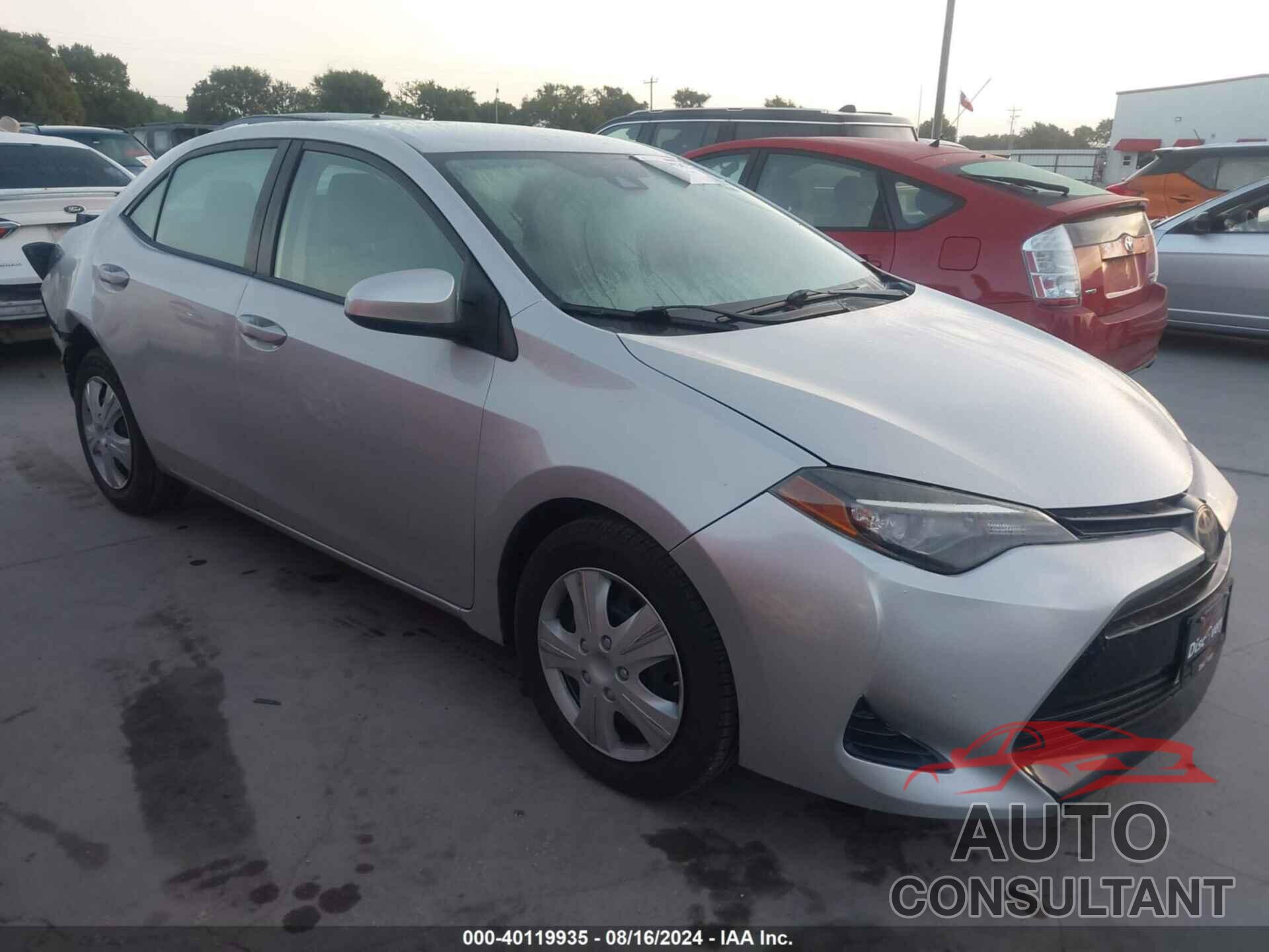 TOYOTA COROLLA 2017 - 2T1BURHE5HC772545