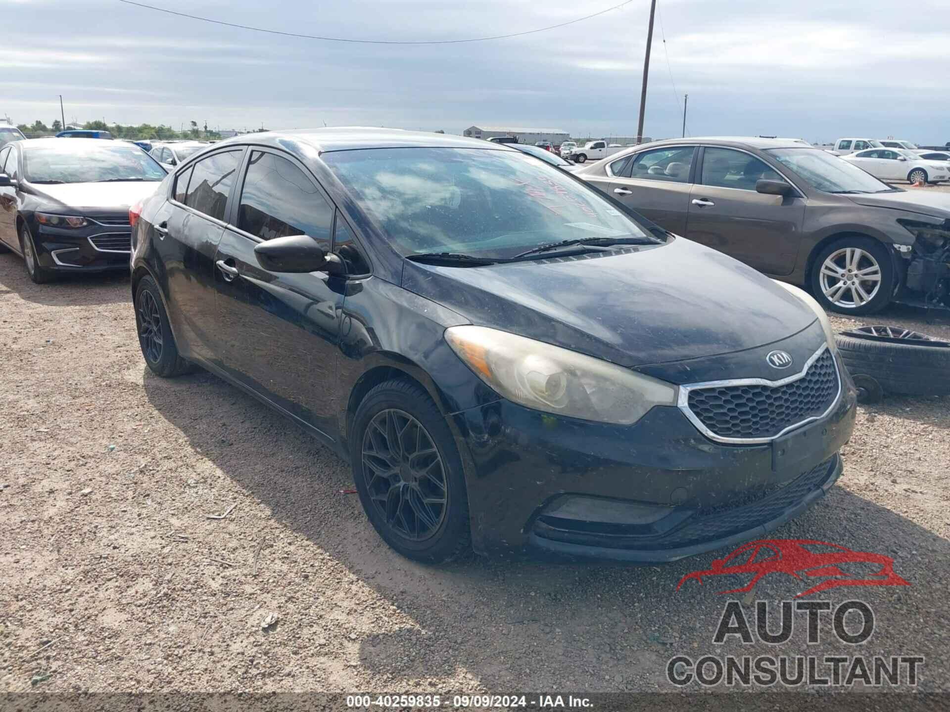 KIA FORTE 2016 - KNAFK4A60G5613020