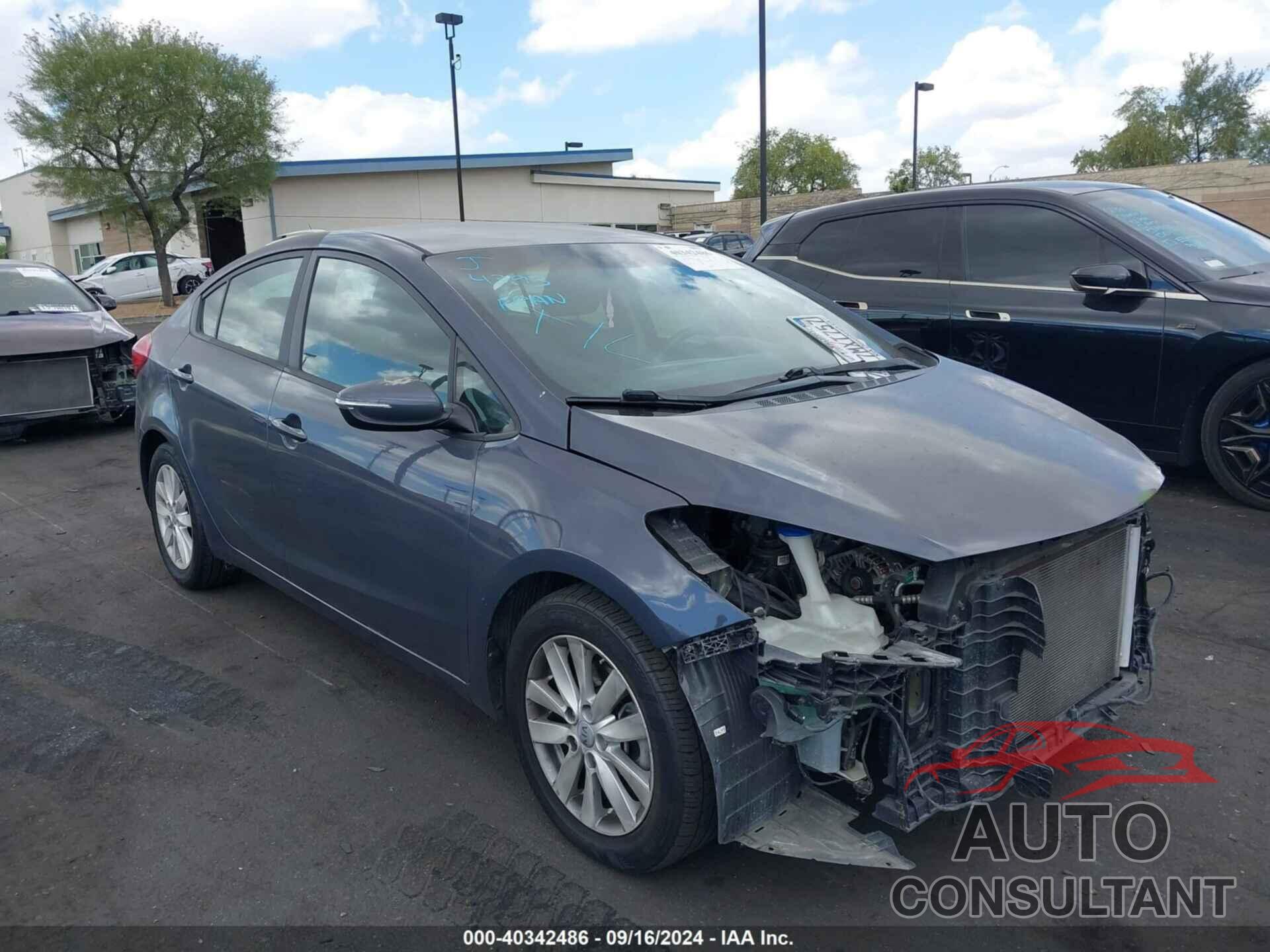 KIA FORTE 2016 - KNAFX4A68G5462736