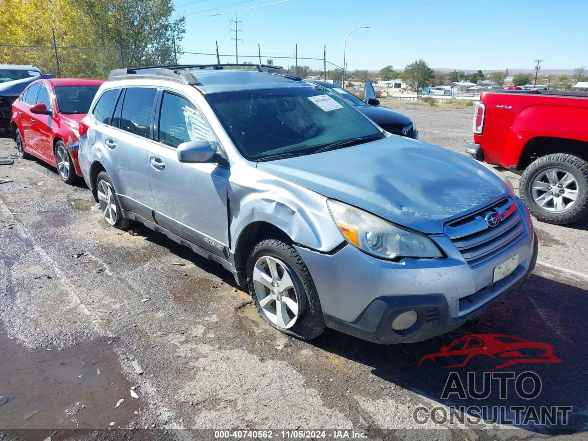 SUBARU OUTBACK 2014 - 4S4BRCCC7E3260676