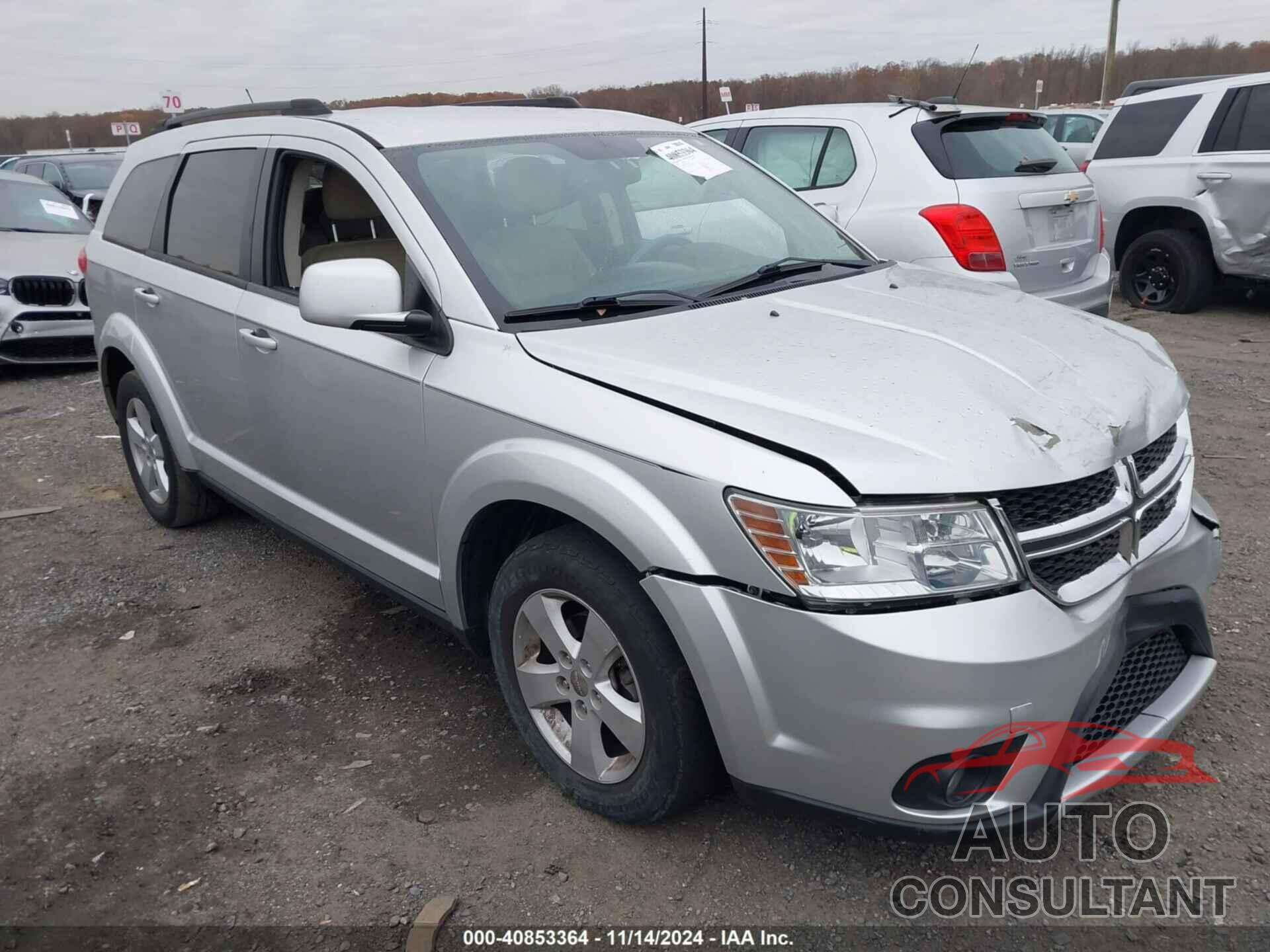 DODGE JOURNEY 2012 - 3C4PDDBG6CT224367