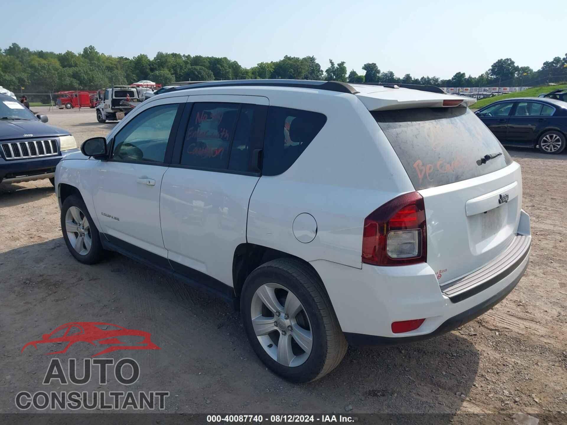 JEEP COMPASS 2016 - 1C4NJCBAXGD574036