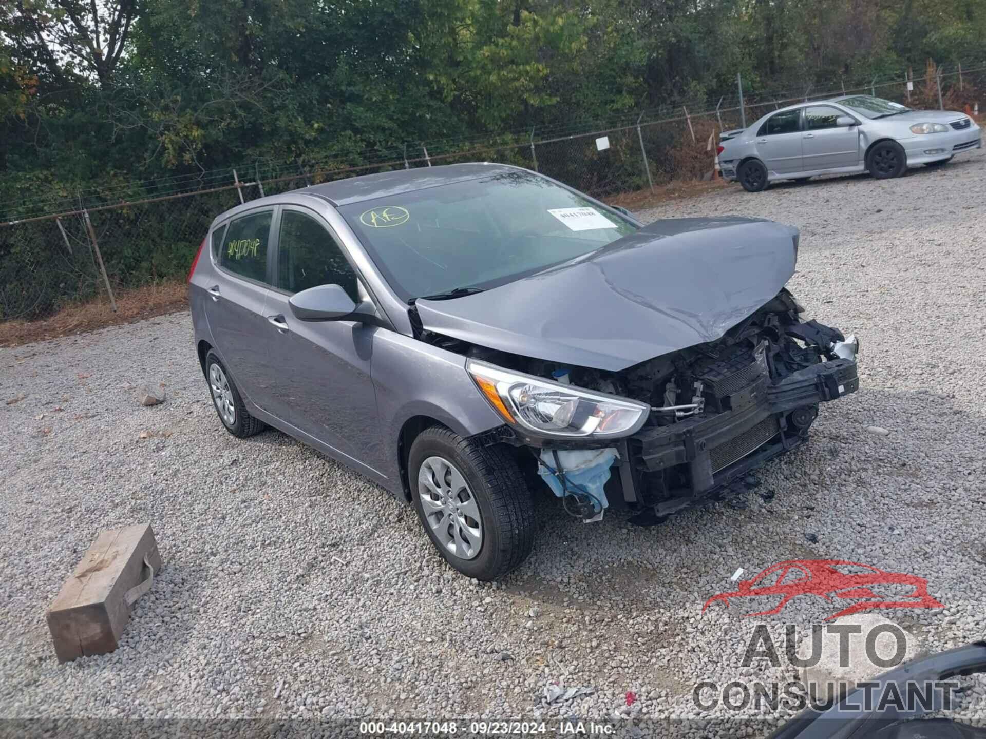 HYUNDAI ACCENT 2017 - KMHCT5AE0HU307700