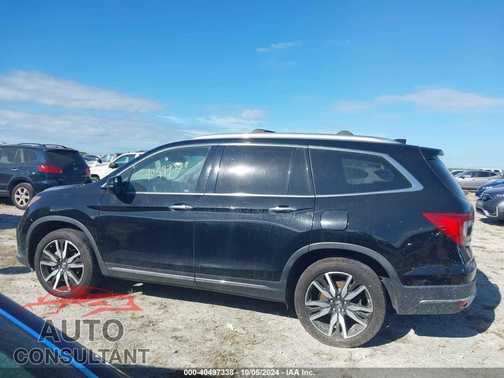 HONDA PILOT 2019 - 5FNYF6H9XKB013169