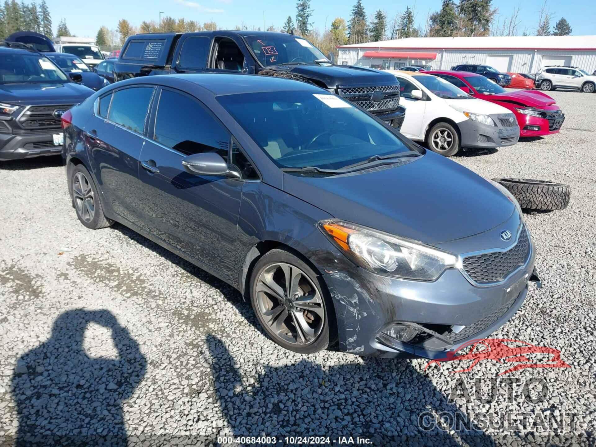 KIA FORTE 2014 - KNAFX4A8XE5138735
