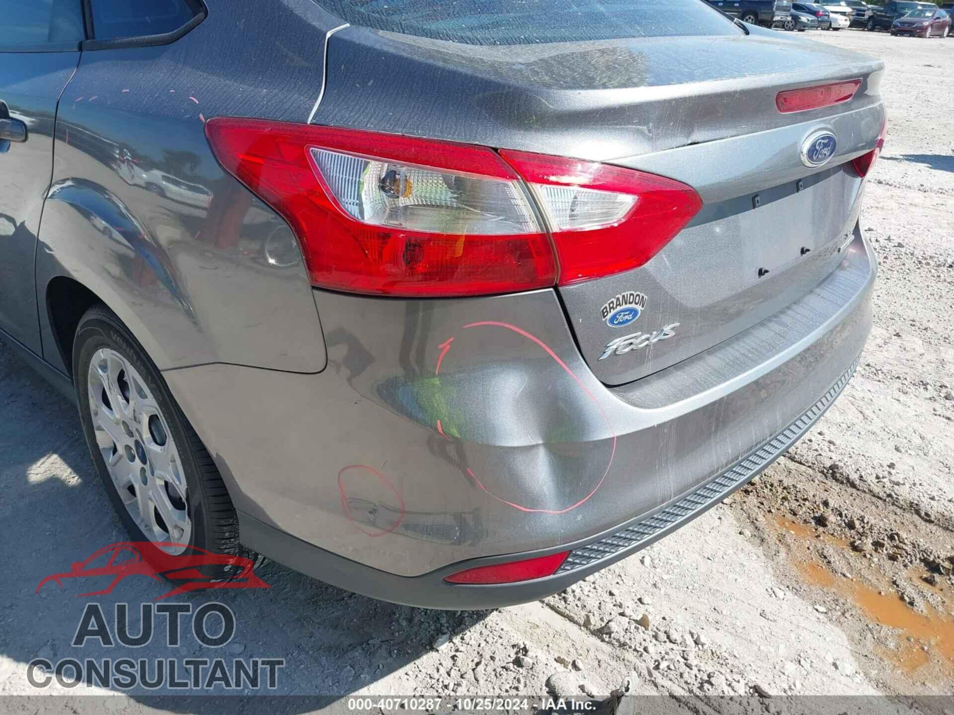 FORD FOCUS 2012 - 1FAHP3F29CL444589