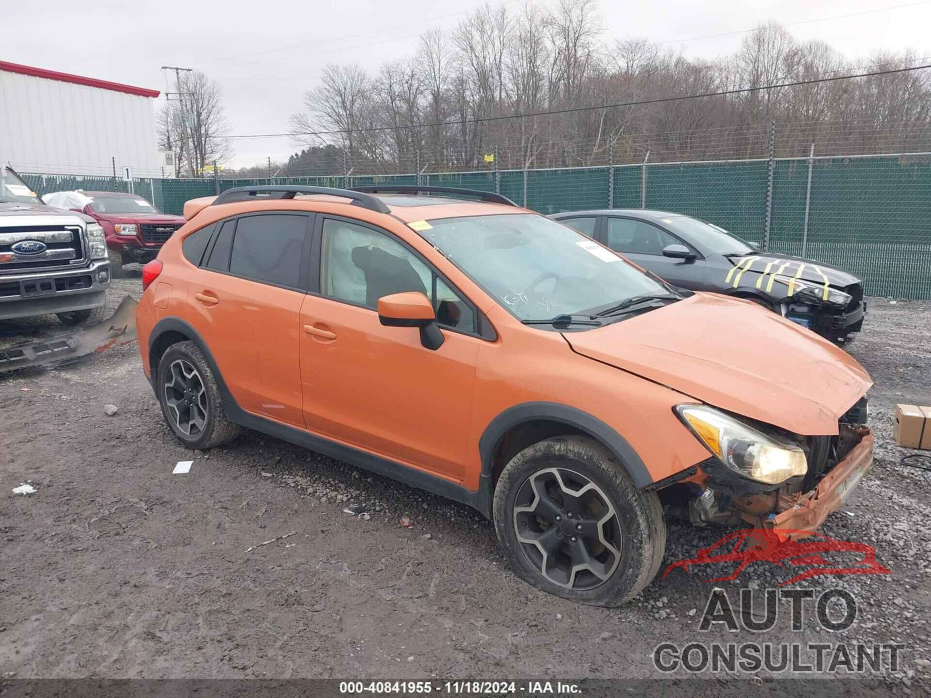 SUBARU XV CROSSTREK 2015 - JF2GPADC6F8247300