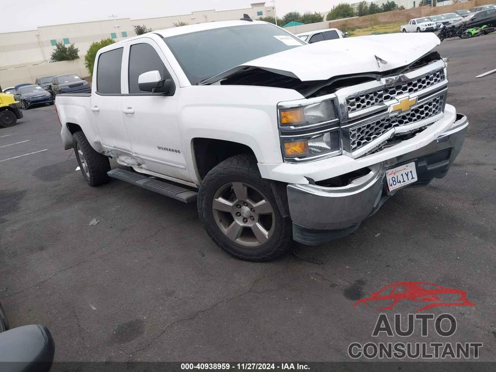 CHEVROLET SILVERADO 1500 2015 - 3GCPCREC9FG380828