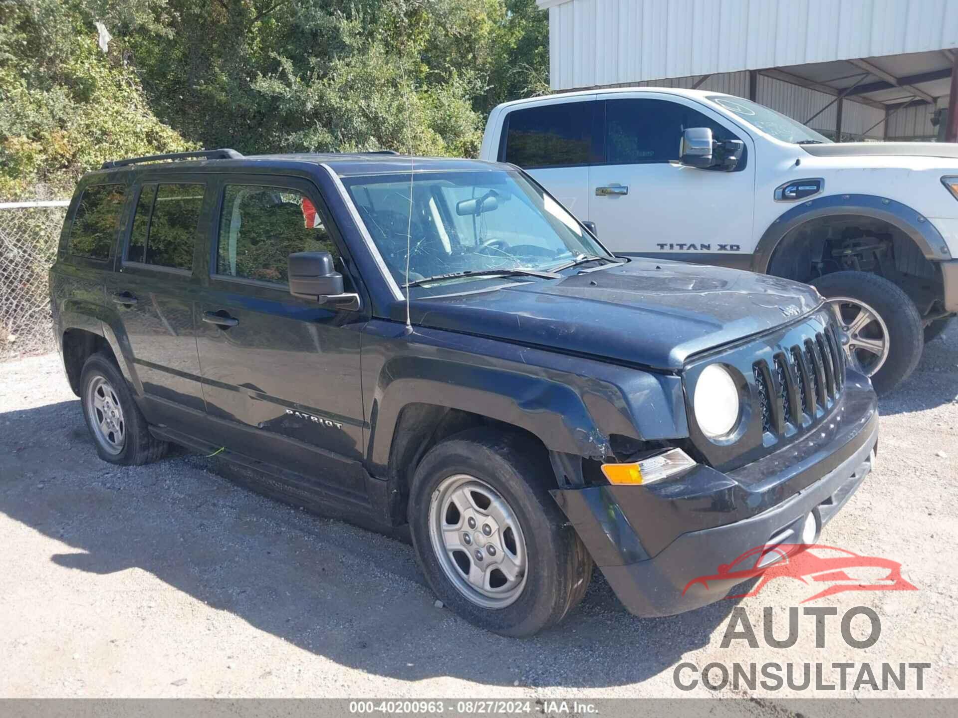 JEEP PATRIOT 2014 - 1C4NJPBA7ED522058