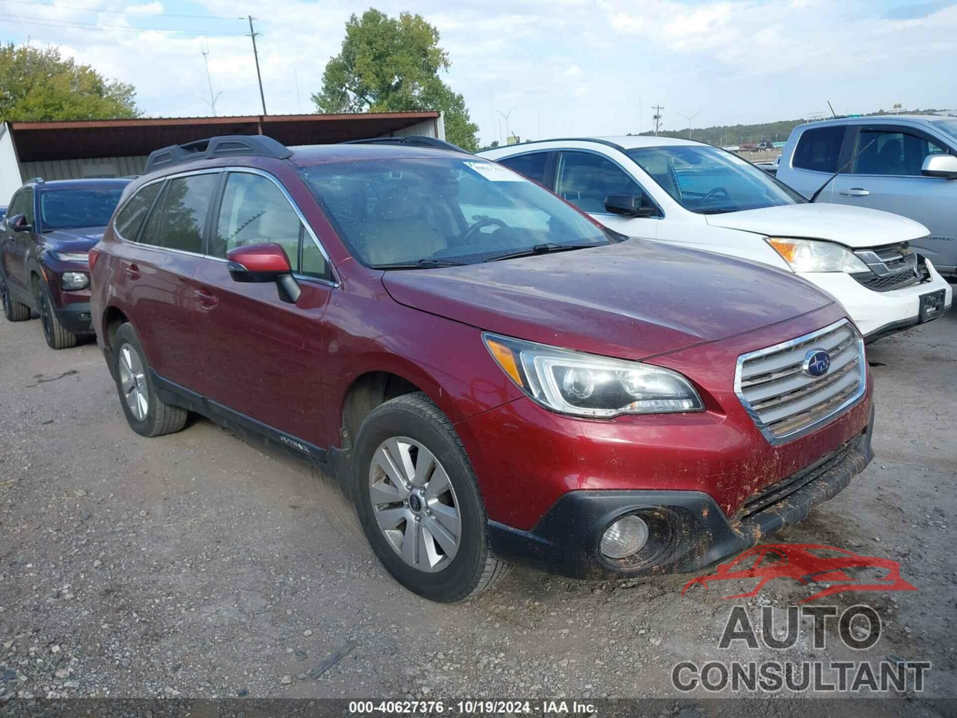 SUBARU OUTBACK 2017 - 4S4BSAHC5H3276221