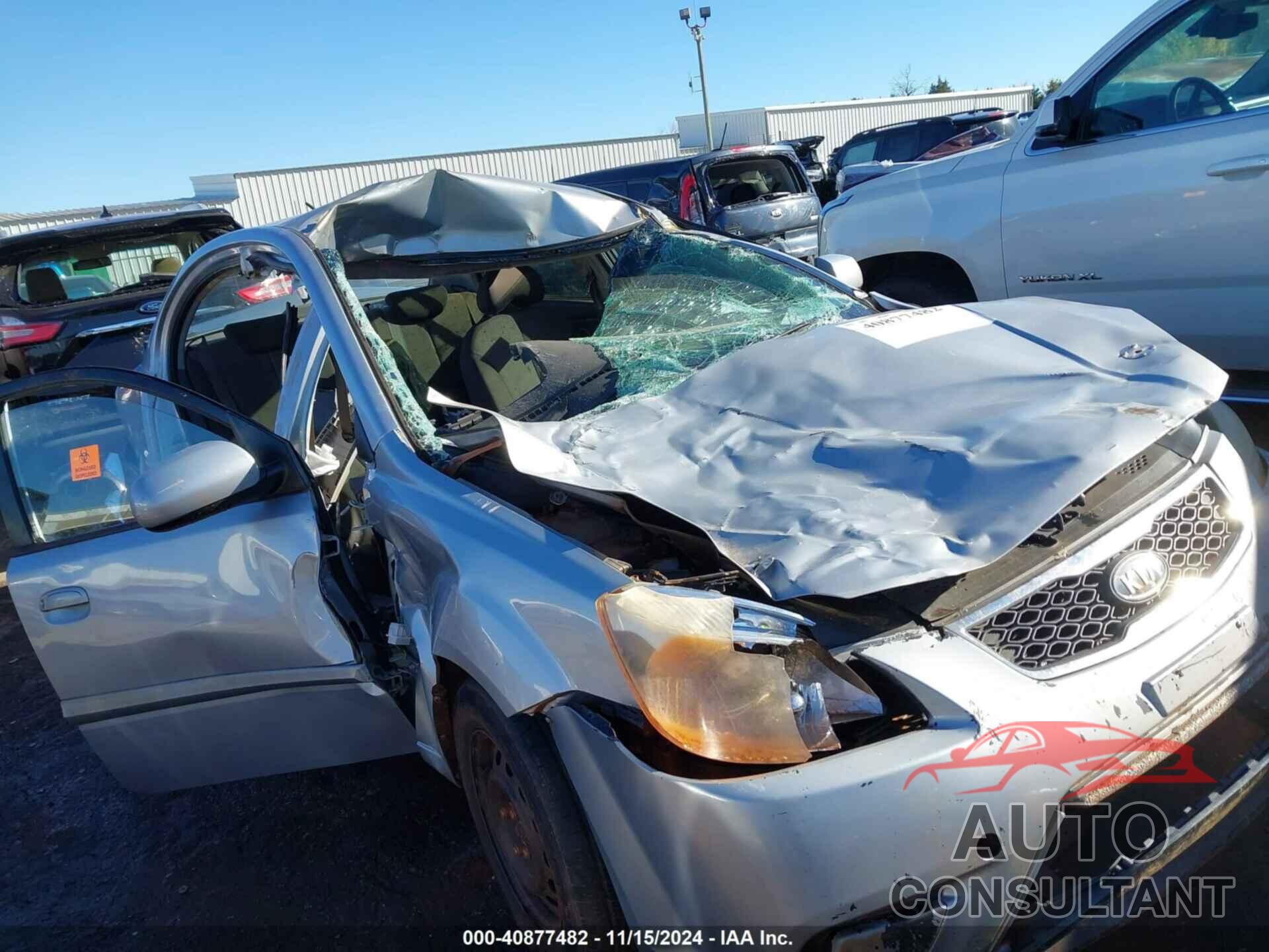 KIA RIO 2011 - KNADH4A37B6954655