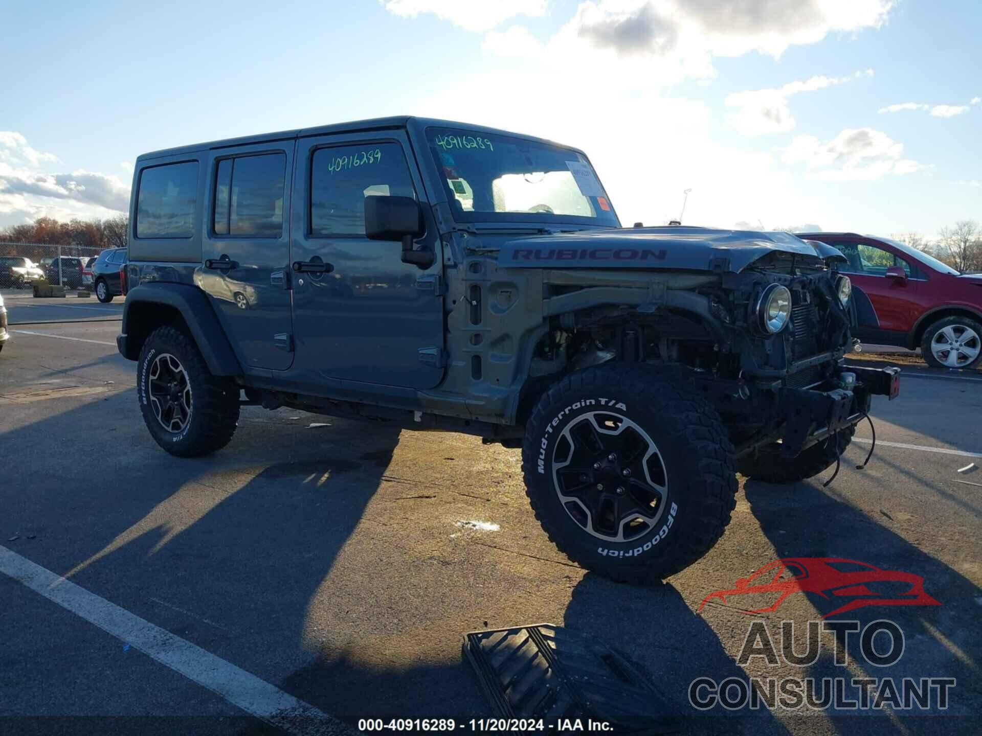 JEEP WRANGLER UNLIMITED 2013 - 1C4BJWFGXDL651654