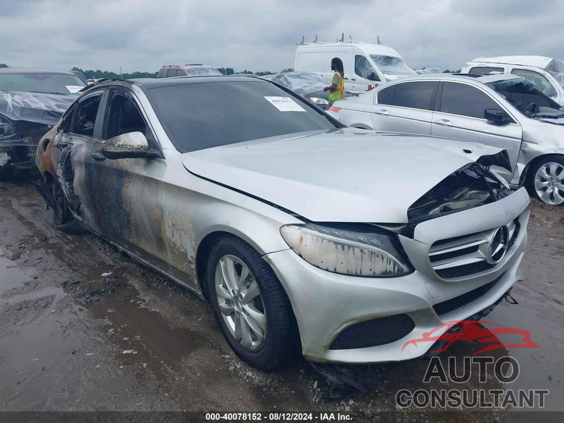 MERCEDES-BENZ C 300 2018 - WDDWF4KB4JR316194