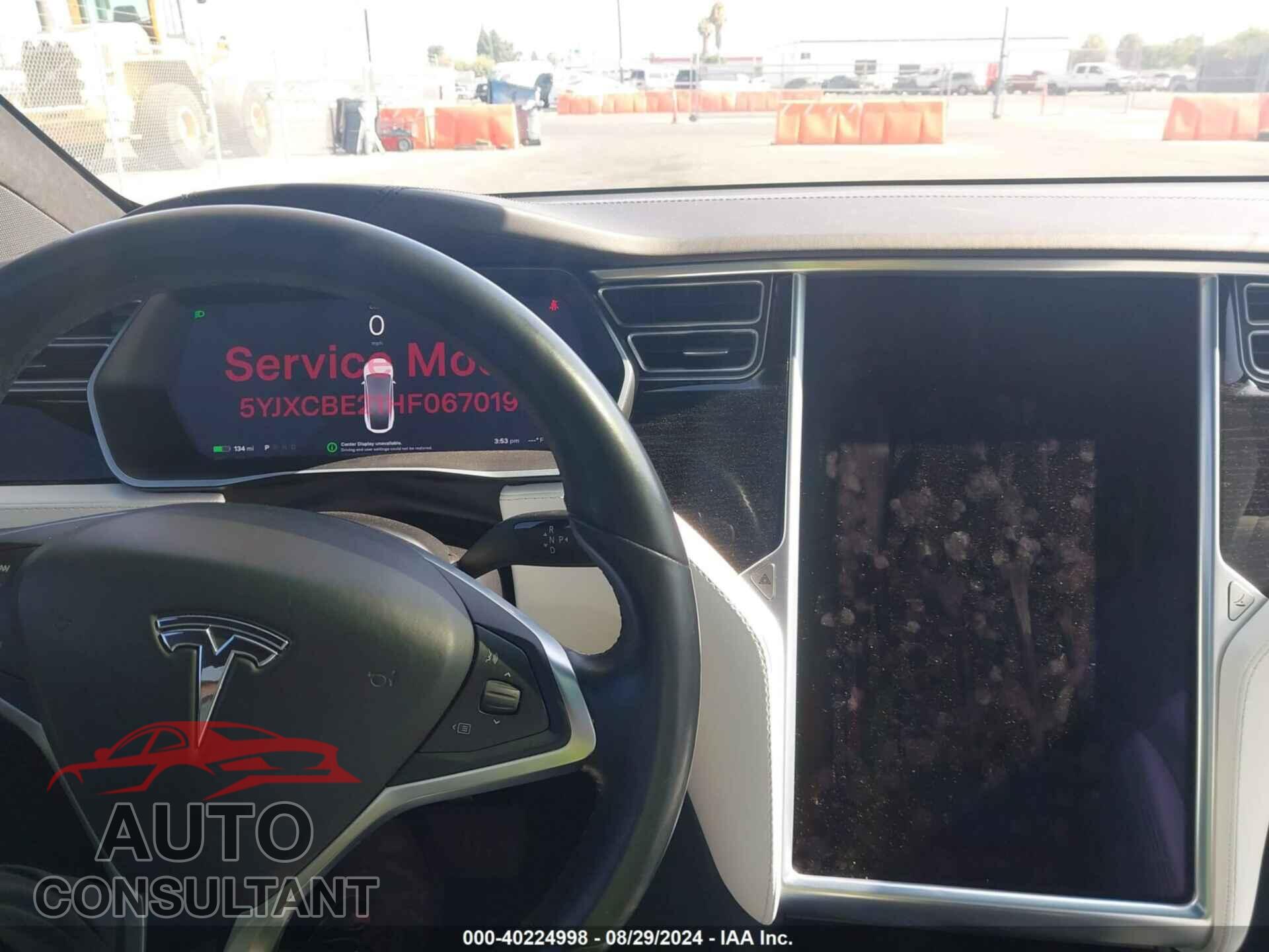 TESLA MODEL X 2017 - 5YJXCBE21HF067019
