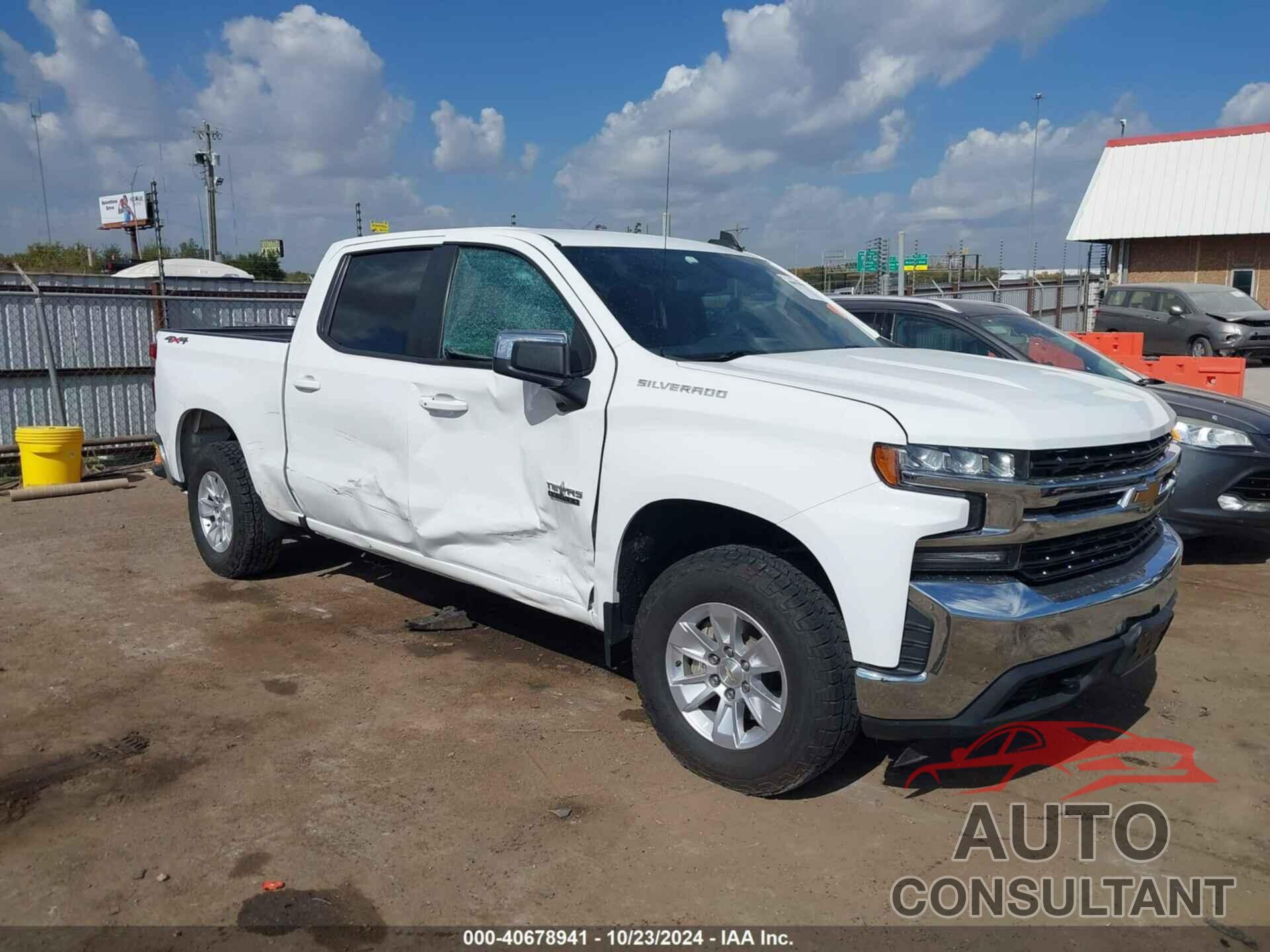 CHEVROLET SILVERADO 1500 2020 - 3GCUYDED9LG205233