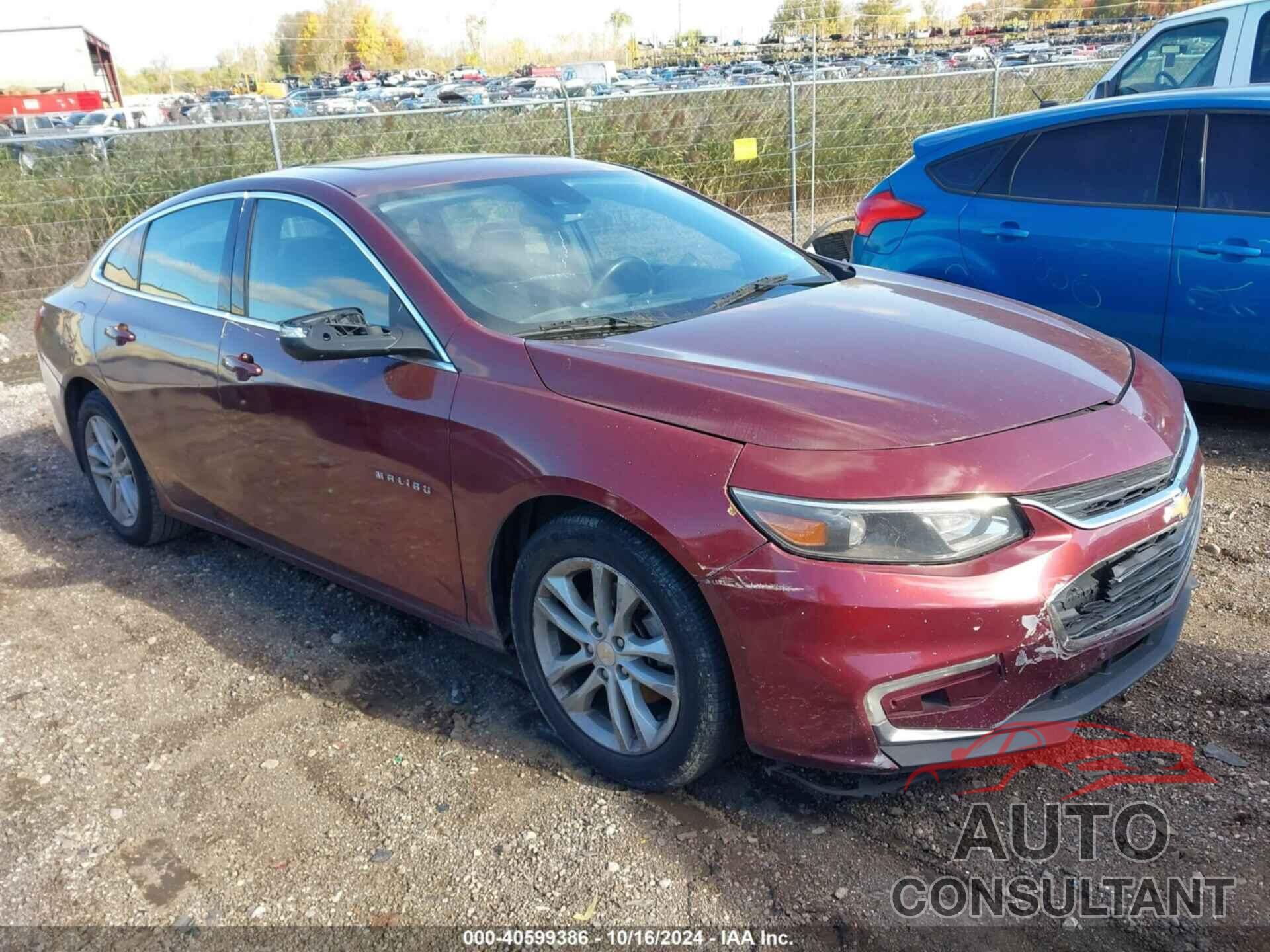 CHEVROLET MALIBU 2016 - 1G1ZE5ST0GF185258
