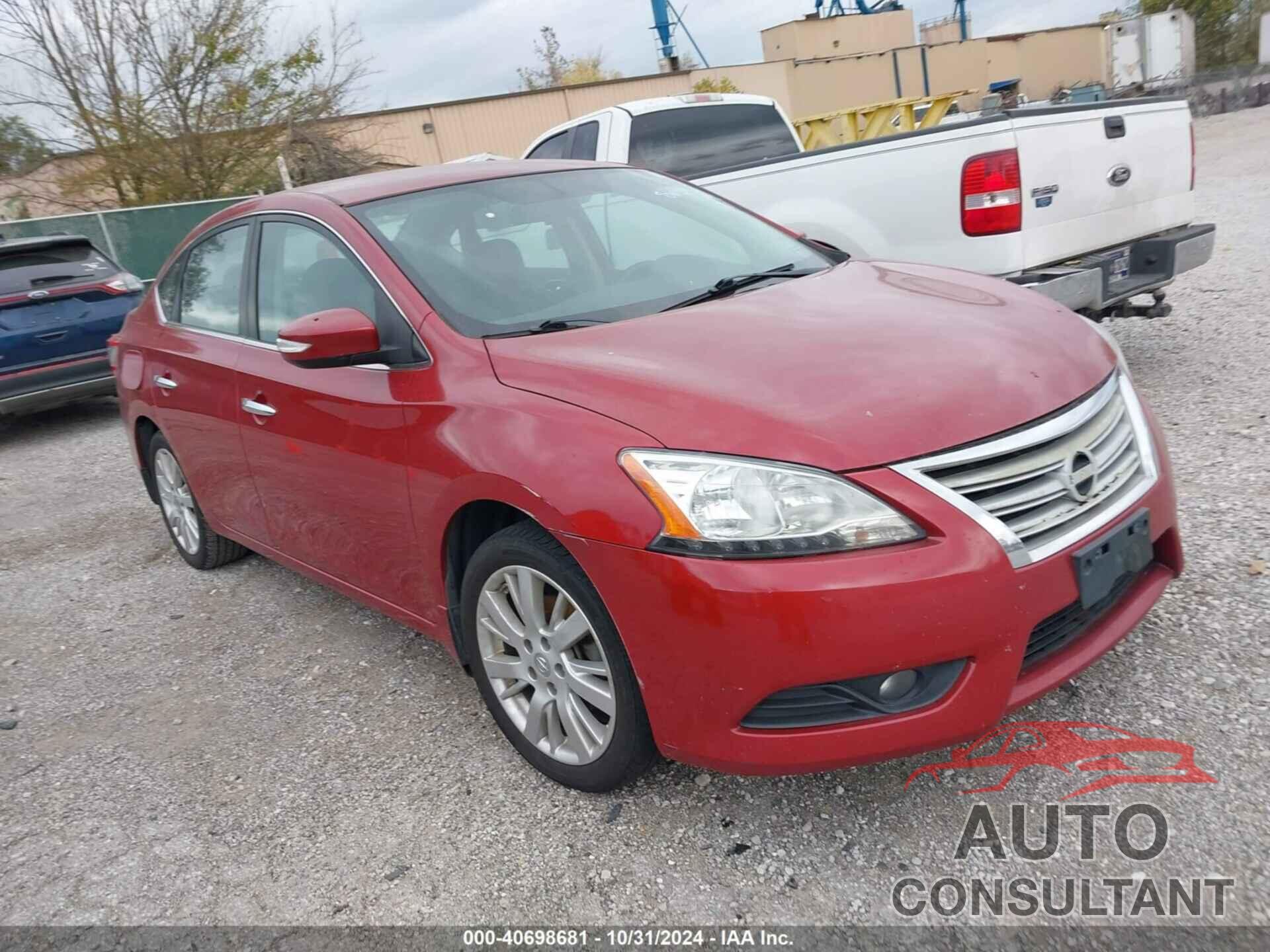 NISSAN SENTRA 2013 - 3N1AB7AP3DL623756