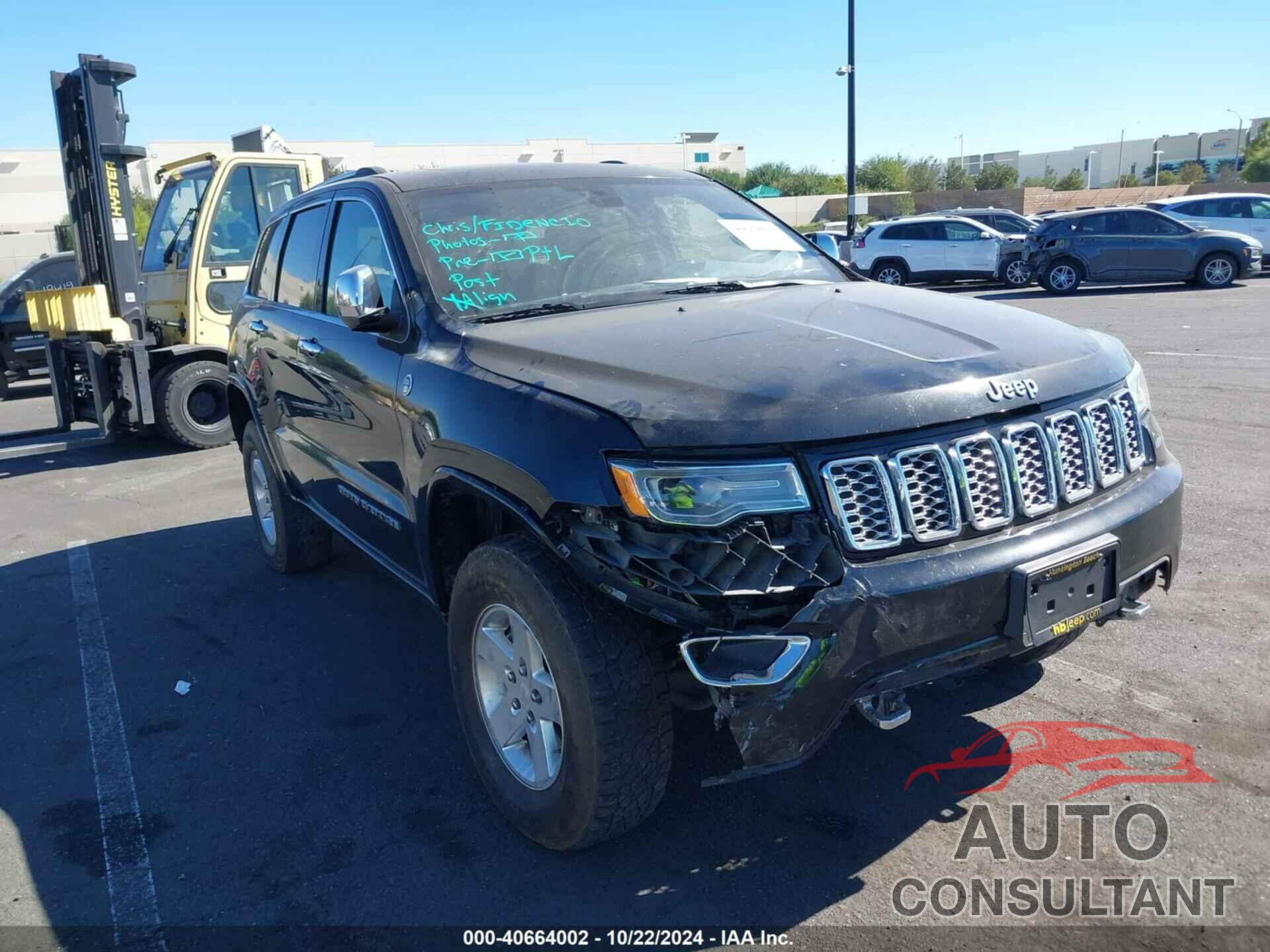 JEEP GRAND CHEROKEE 2017 - 1C4RJFCG8HC904639