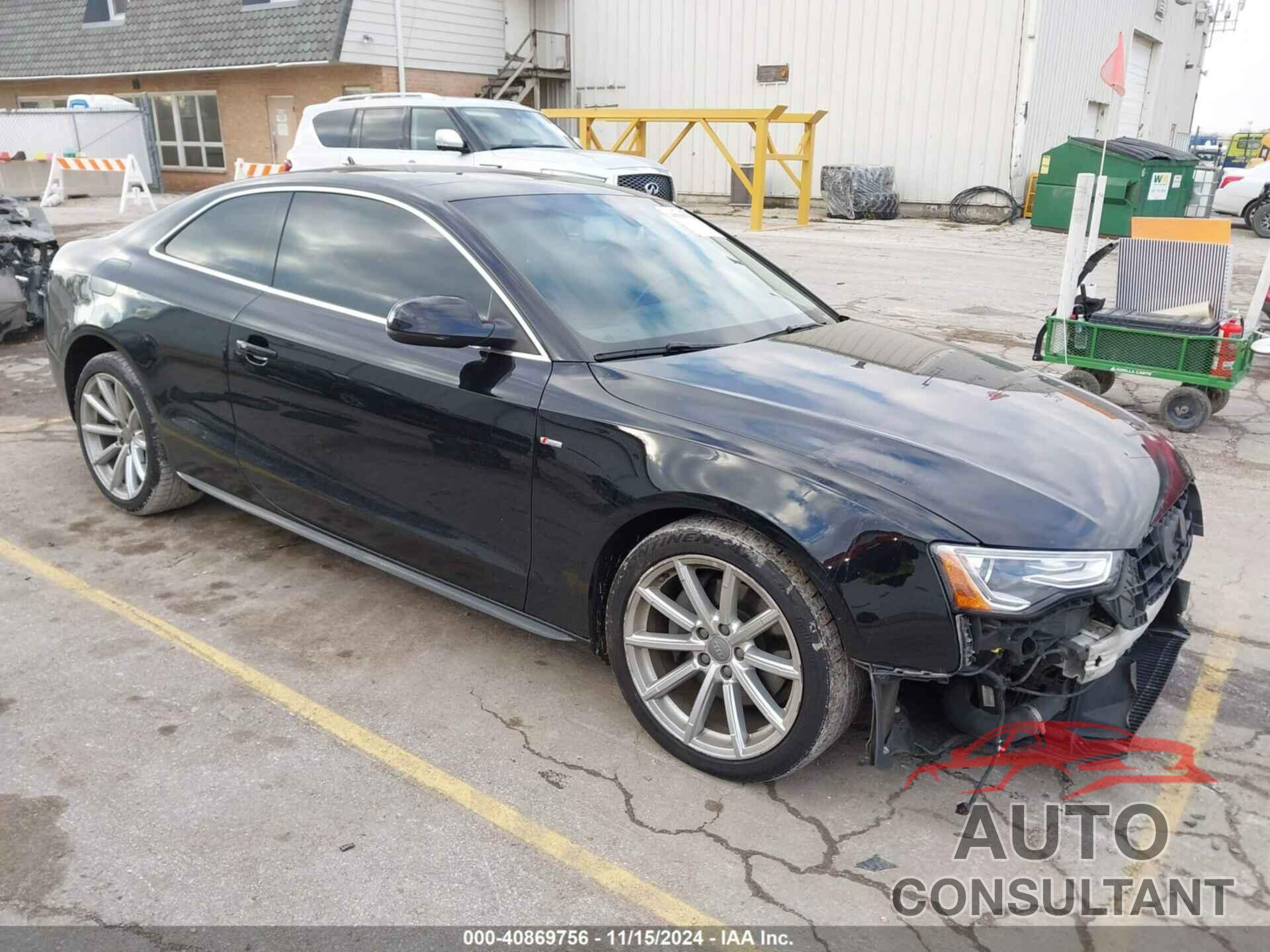 AUDI A5 2015 - WAUMFAFR6FA026288