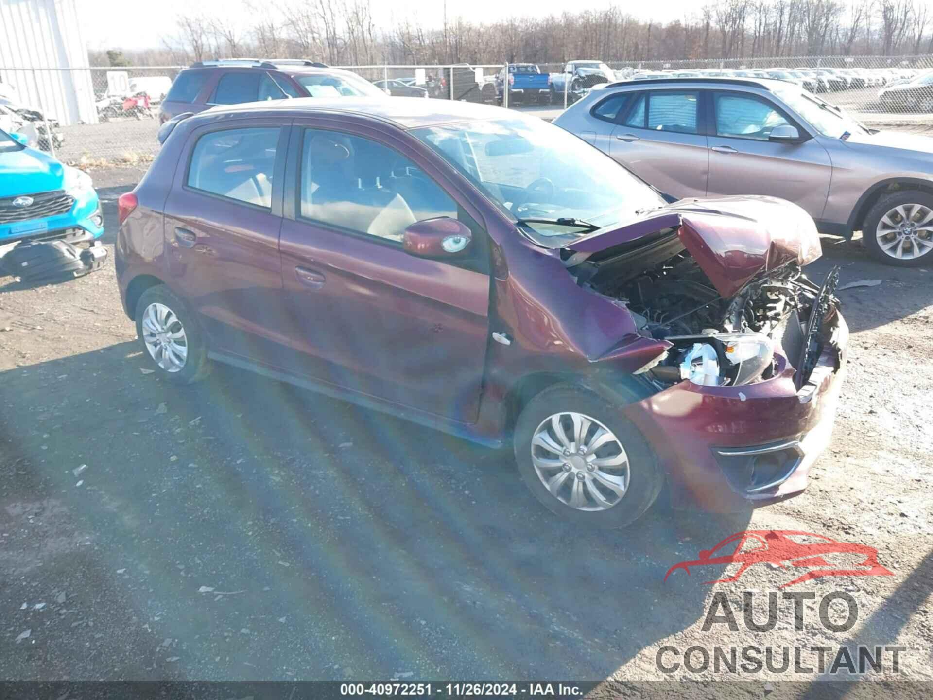 MITSUBISHI MIRAGE 2019 - ML32A3HJ4KH002748