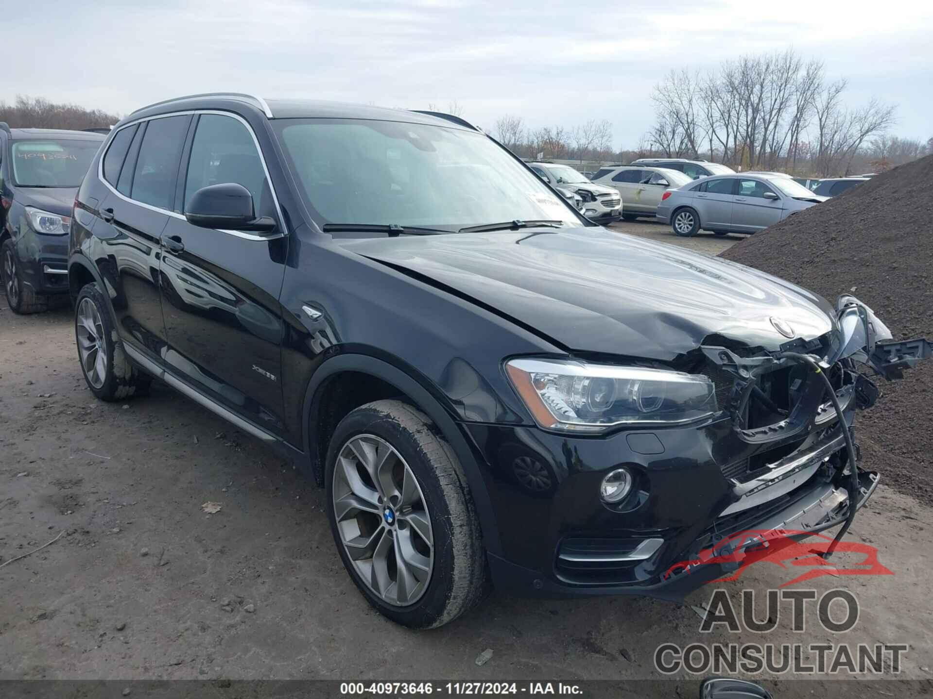 BMW X3 2017 - 5UXWX7C54H0S19365