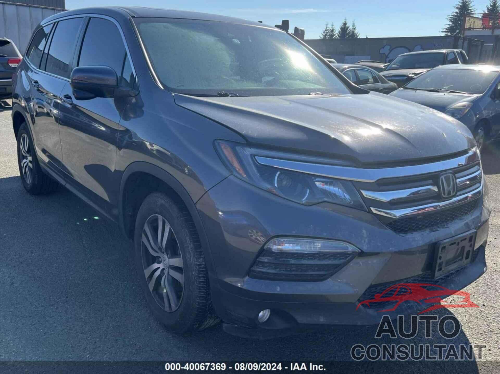 HONDA PILOT 2017 - 5FNYF6H67HB103152