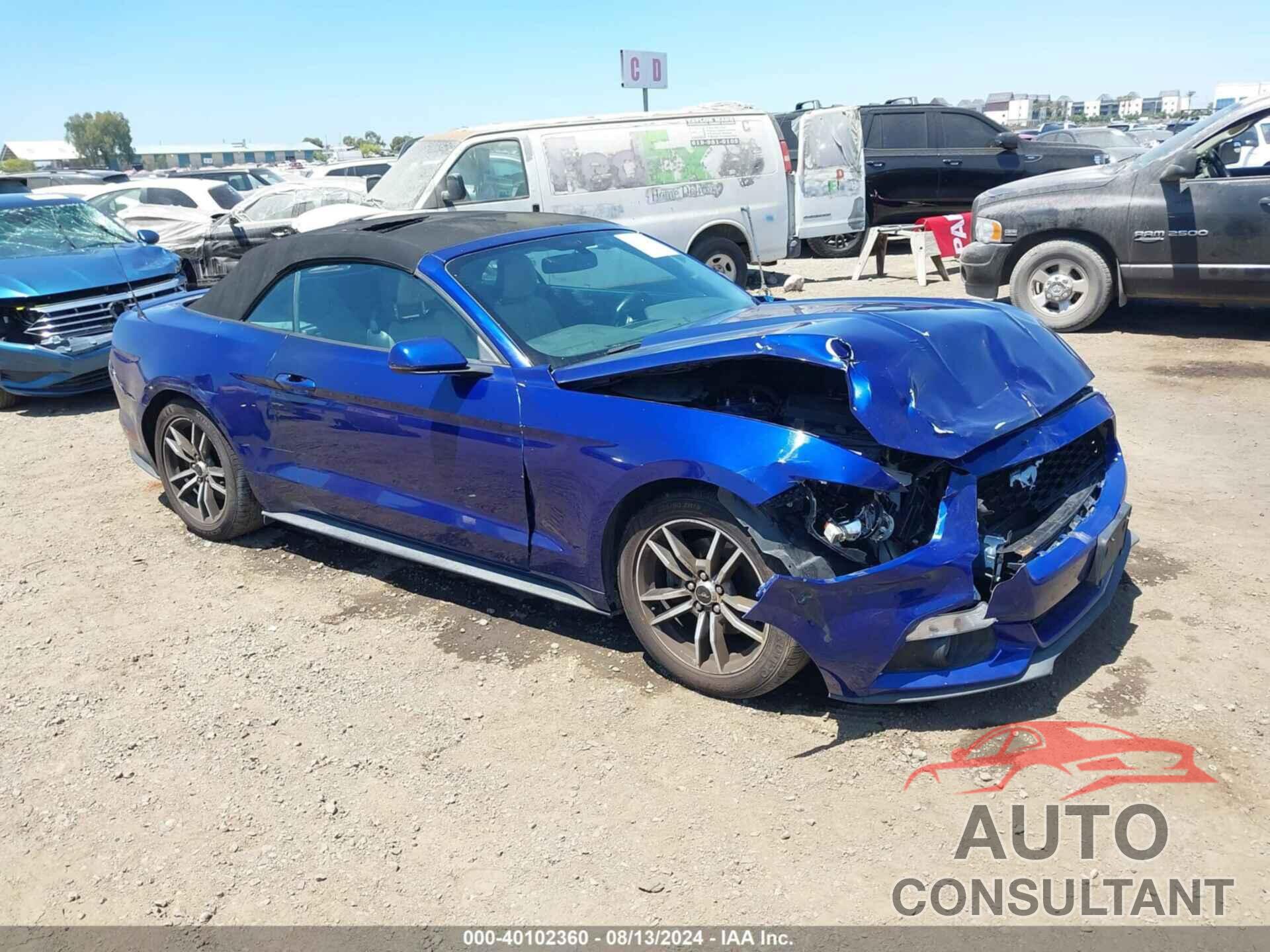 FORD MUSTANG 2016 - 1FATP8UH8G5280437