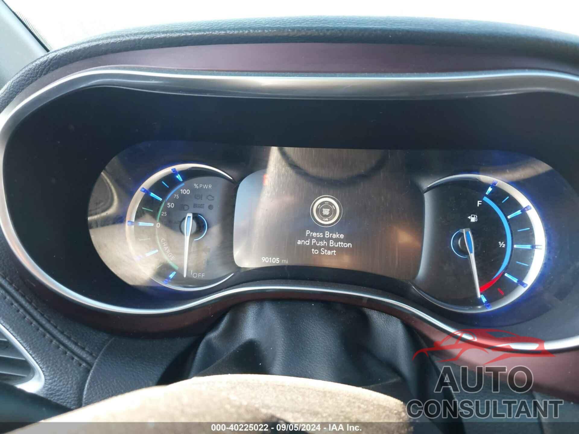 CHRYSLER PACIFICA HYBRID 2020 - 2C4RC1N7XLR134454