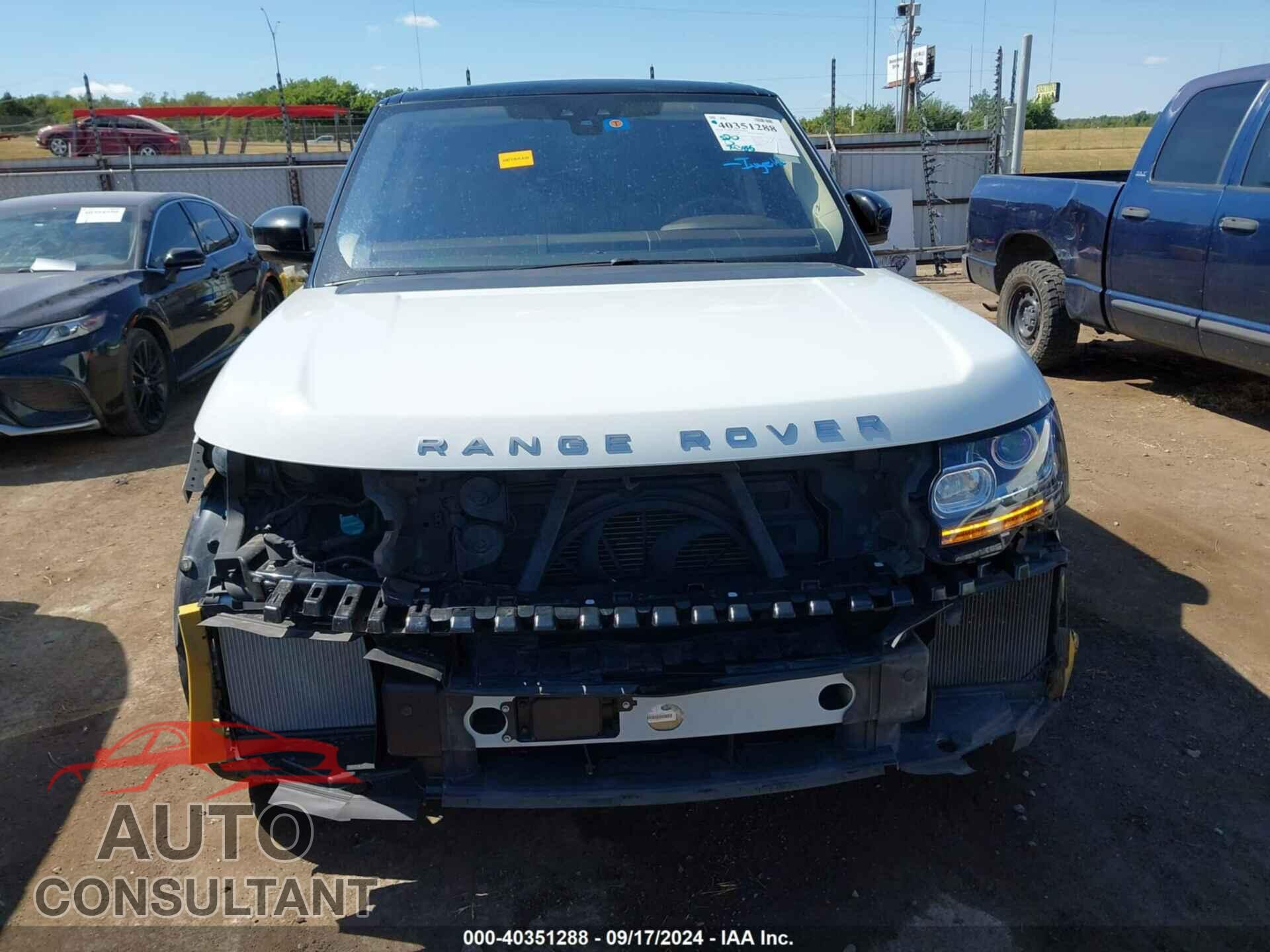 LAND ROVER RANGE ROVER 2017 - SALGS5FE8HA344697