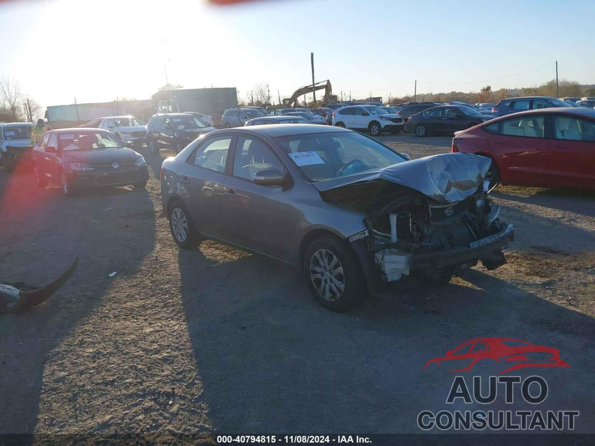 KIA FORTE 2010 - KNAFU4A25A5271160