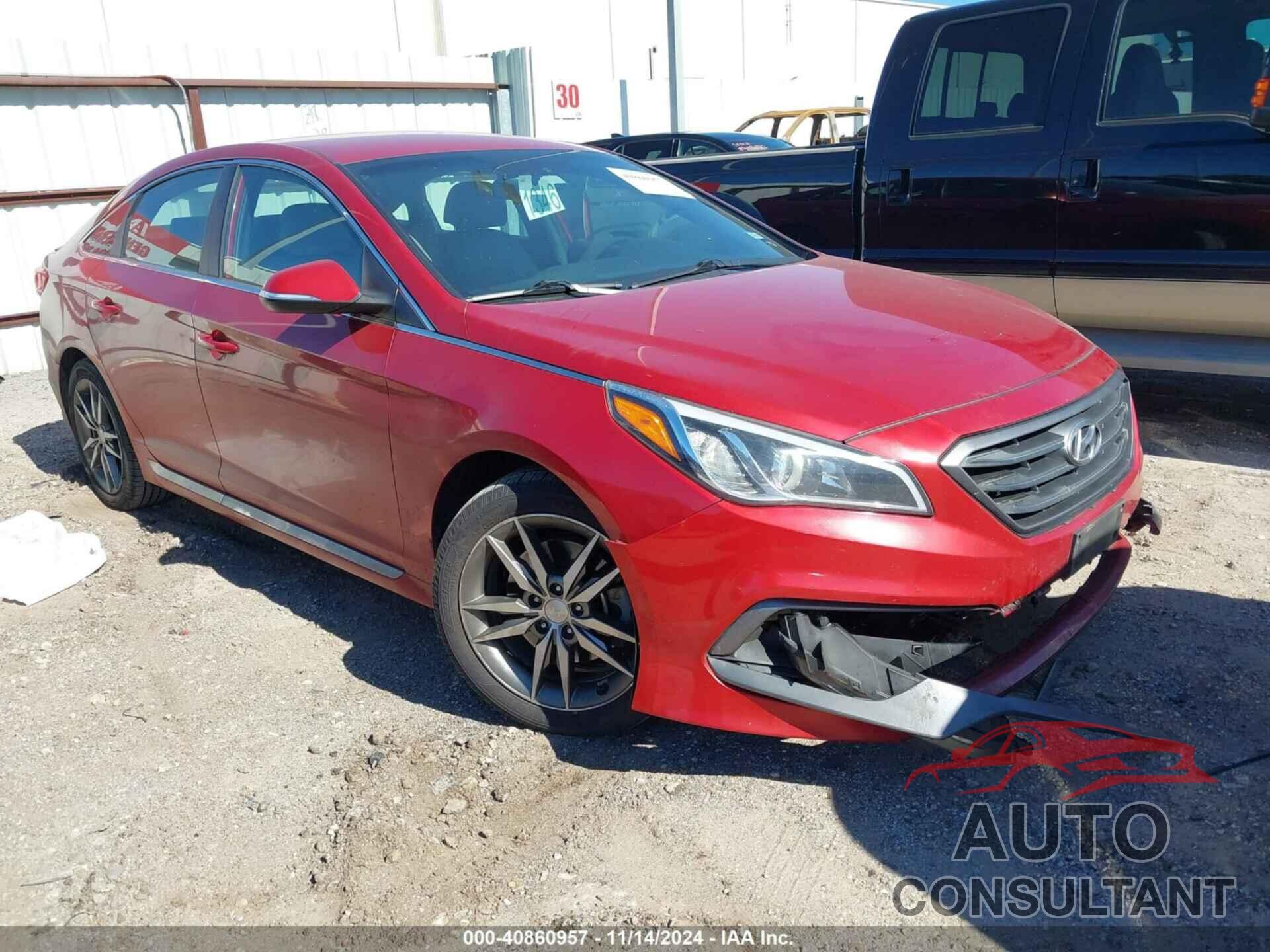 HYUNDAI SONATA 2017 - 5NPE34AB2HH555535