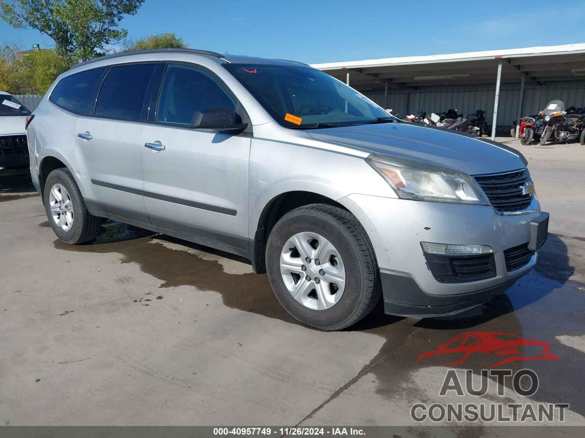 CHEVROLET TRAVERSE 2016 - 1GNKRFED5GJ296464
