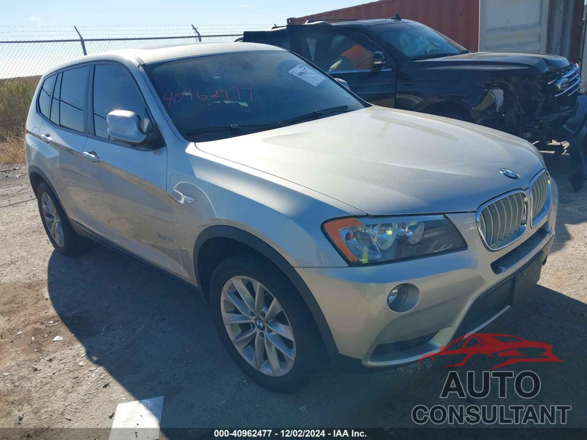 BMW X3 2013 - 5UXWX9C55D0D03896