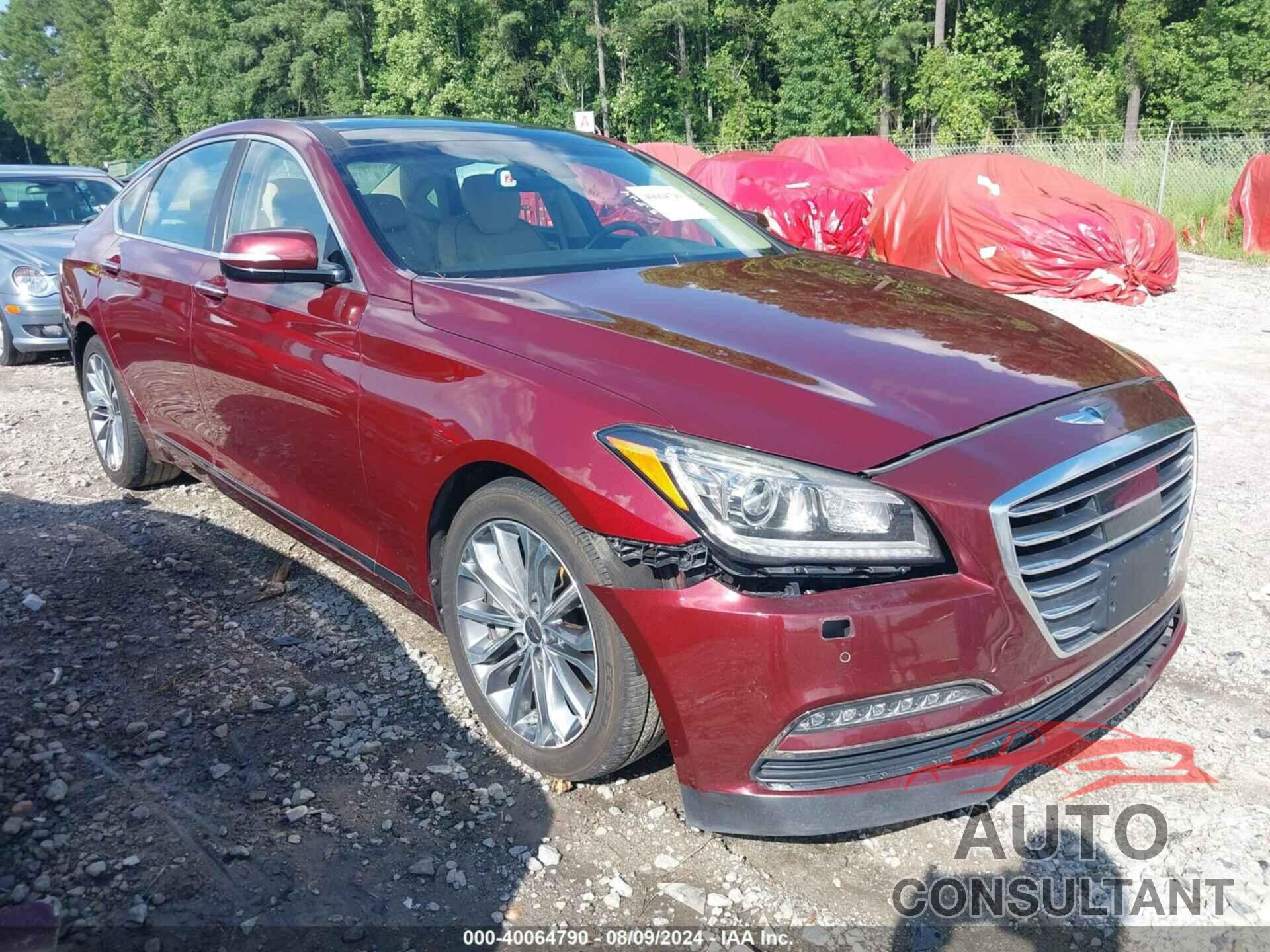 HYUNDAI GENESIS 2016 - KMHGN4JE0GU140713