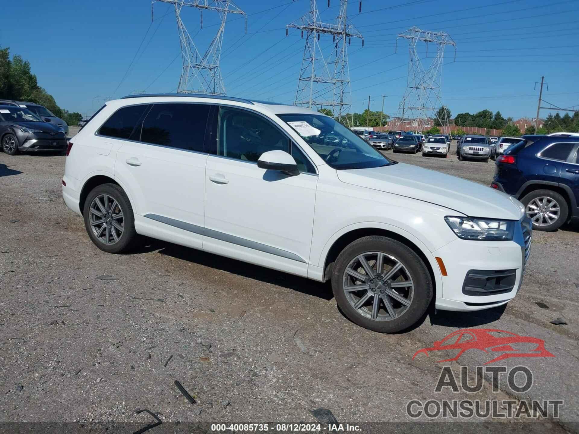 AUDI Q7 2018 - WA1VAAF7XJD016742