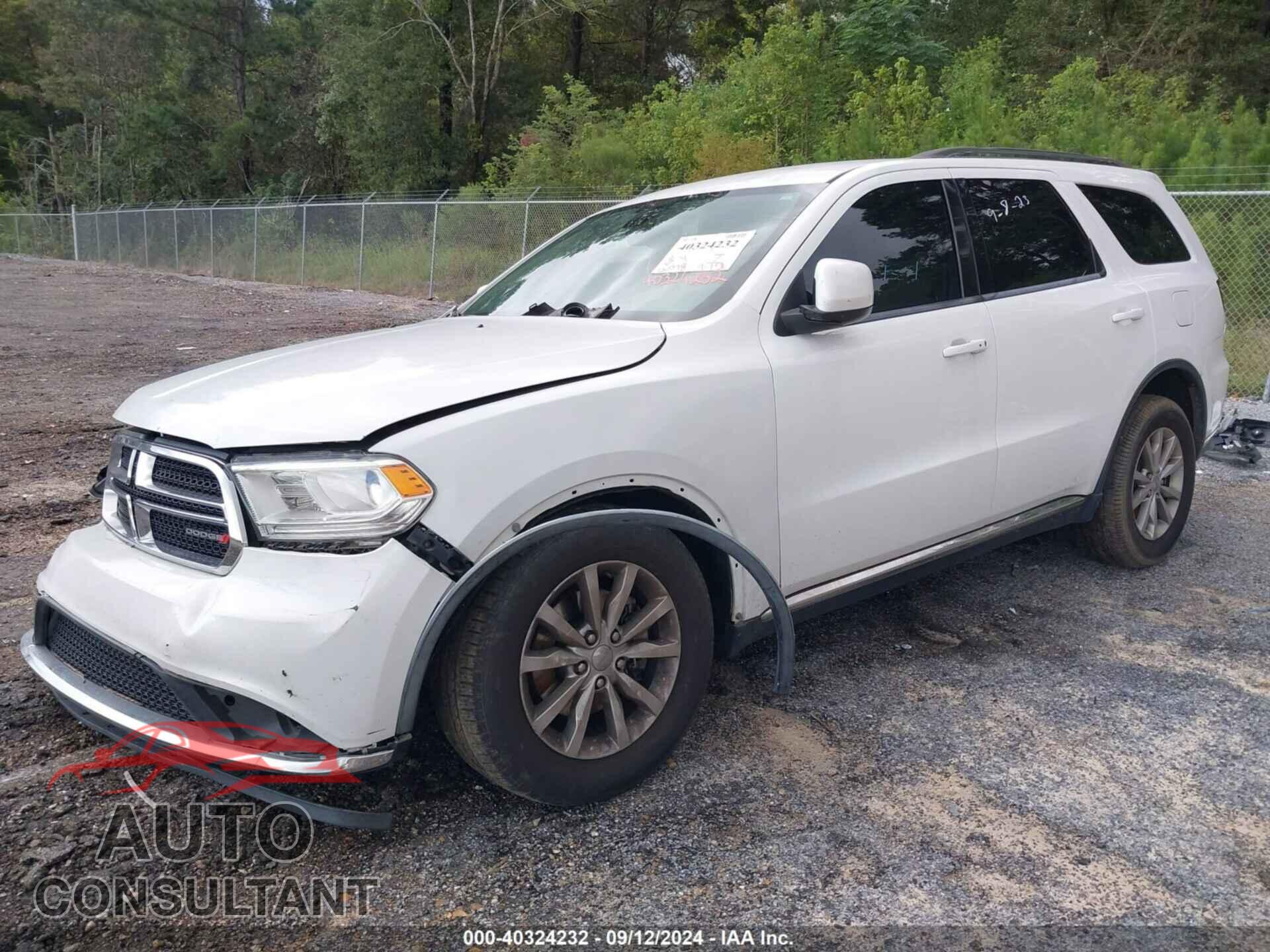 DODGE DURANGO 2017 - 1C4RDHAGXHC944694