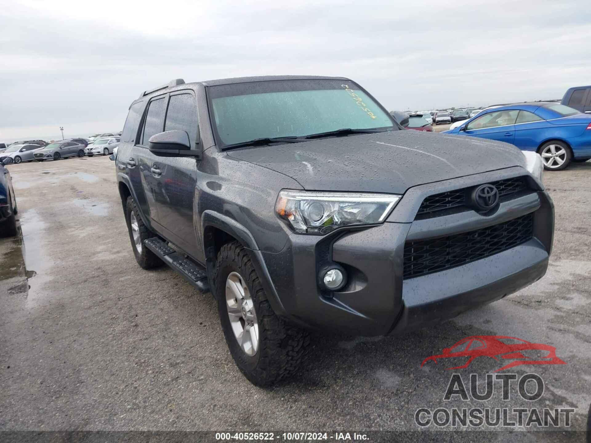 TOYOTA 4RUNNER 2017 - JTEBU5JRXH5462566